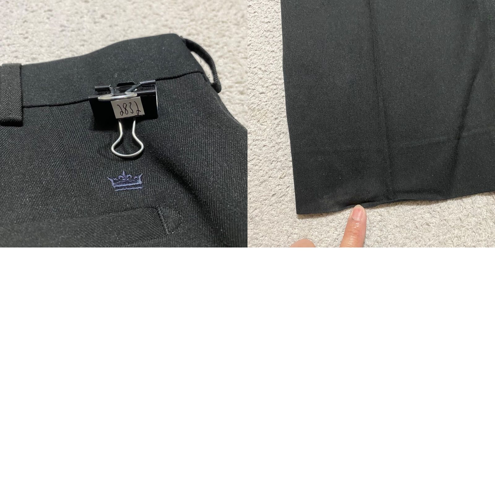Peter Millar Peter Millar Dress Pants Mens 40x29 Gray Straight Mid Rise Business Casual Golf Pants Mens Regular Gray Size US 40 / EU 56 - 9 Thumbnail