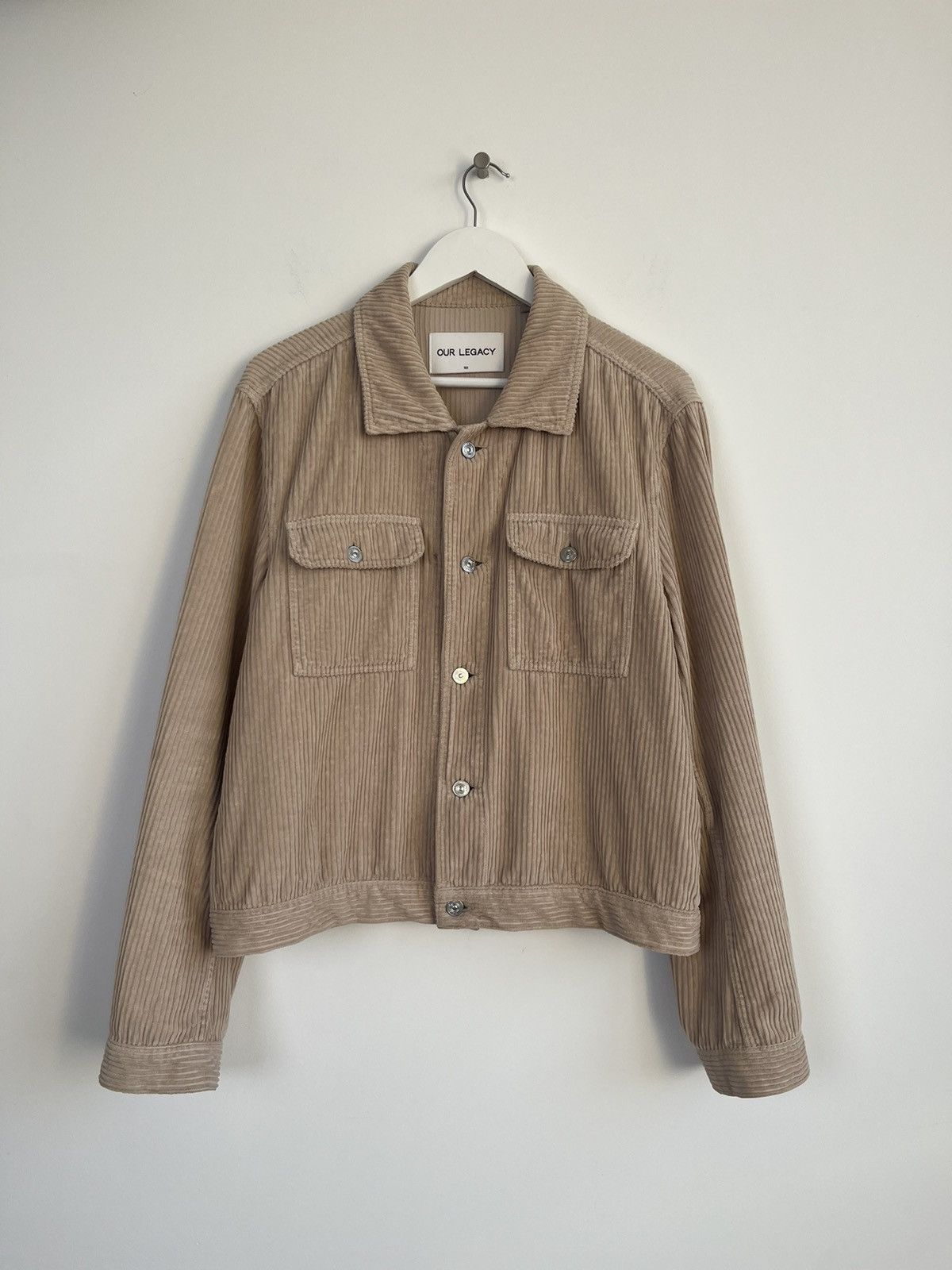 Our Legacy Our Legacy Mono Corduroy Snow Wide Jacket Size US L / EU 52-54 / 3 - 1 Thumbnail