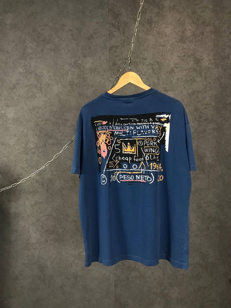 Jean-Michel Basquiat Jean Michael Basquiat designer art tee Size US XL / EU 56 / 4 - 2 Thumbnail