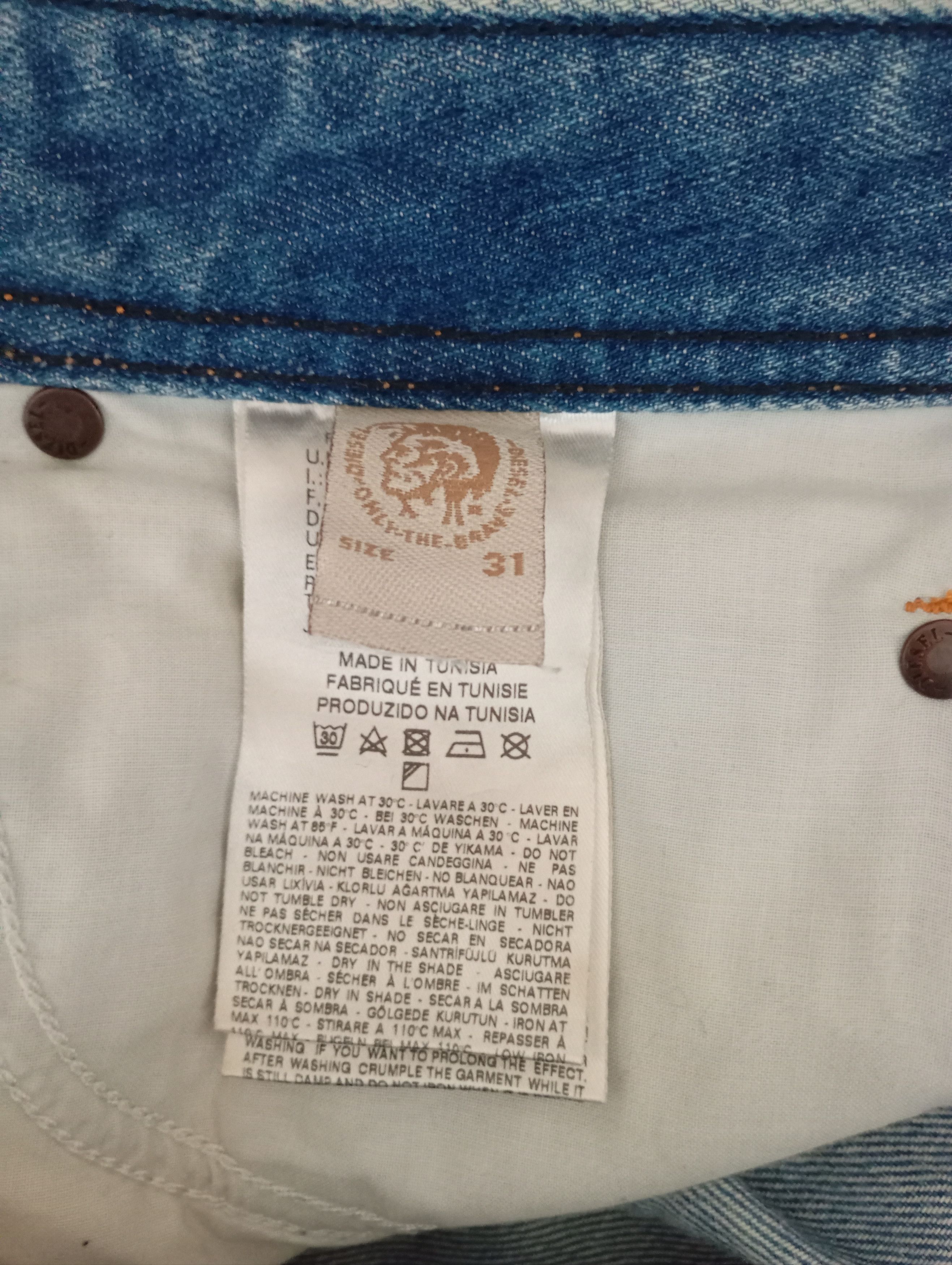 Diesel × Vintage Diesel Safado Faded distressed pants Size US 31 - 5 Thumbnail