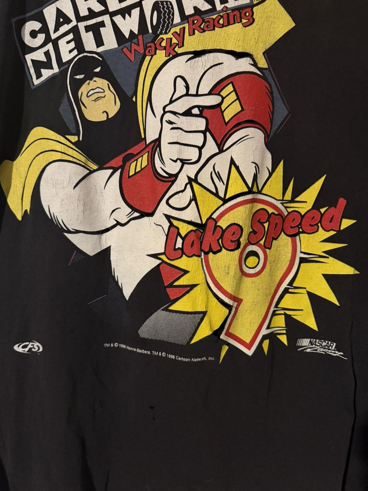 Vintage 90s cartoon network racing T-shirt Size US XL / EU 56 / 4 - 2 Thumbnail