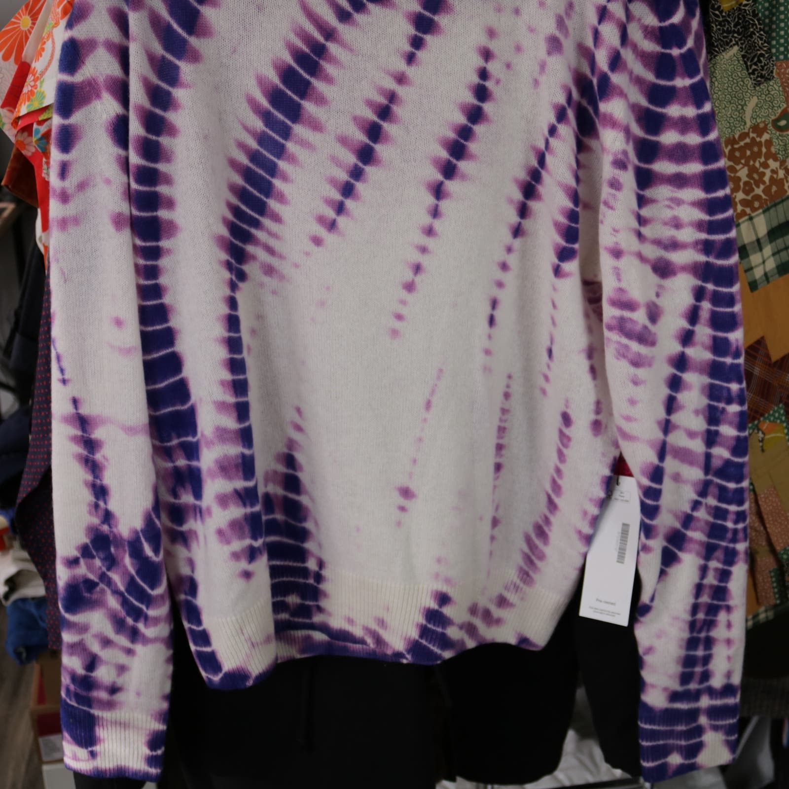 The Elder Statesman The Elder Statesman Ripple Tranquility Cashmere Sweater Size US S / EU 44-46 / 1 - 3 Thumbnail