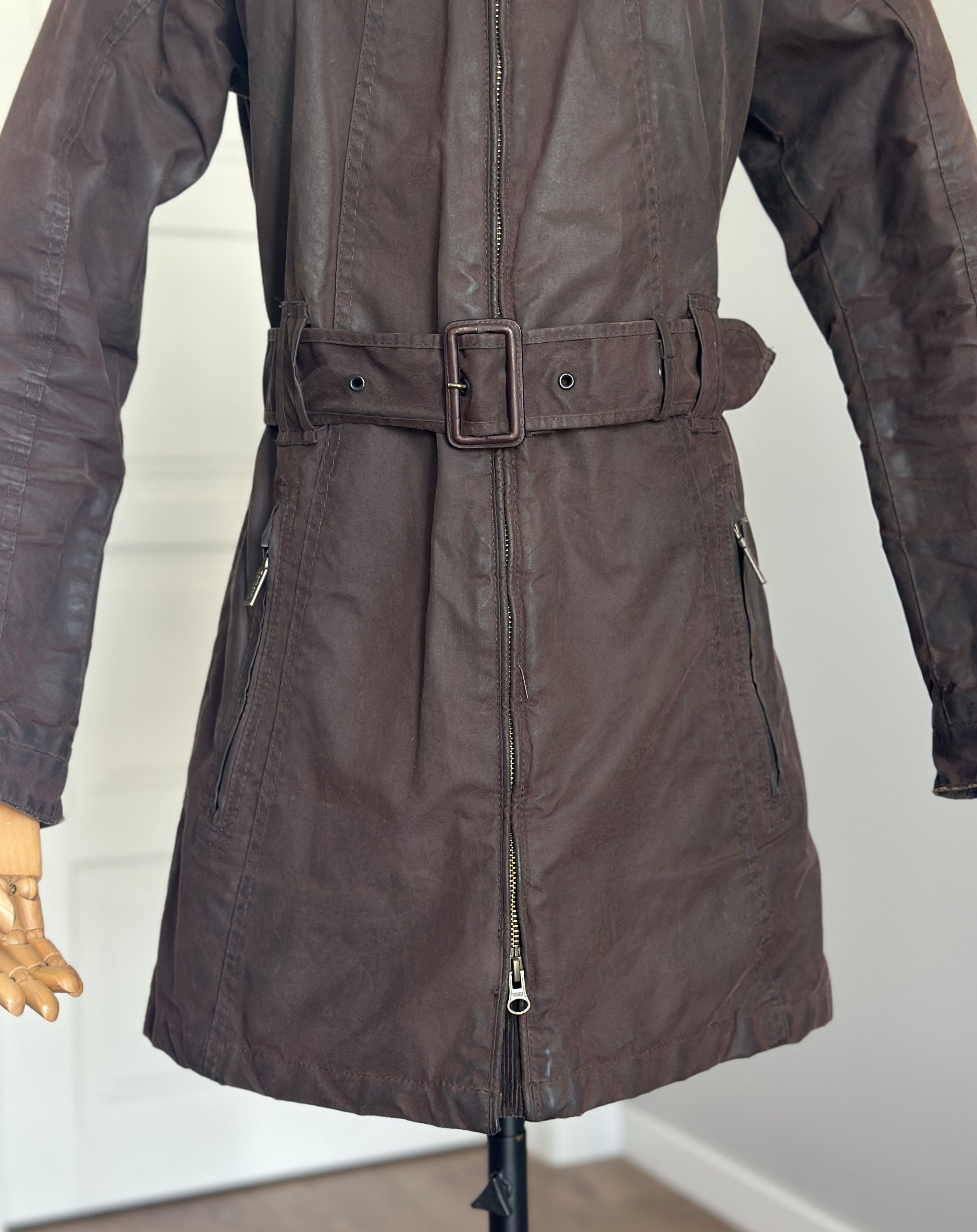 BARBOUR Cameron Wax Women's Hooded Jacket British Style