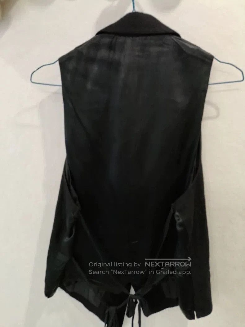 Ann Demeulemeester Ann Demeulemeester Satin Back Vest XS. Size US XS / EU 42 / 0 - 2 Thumbnail
