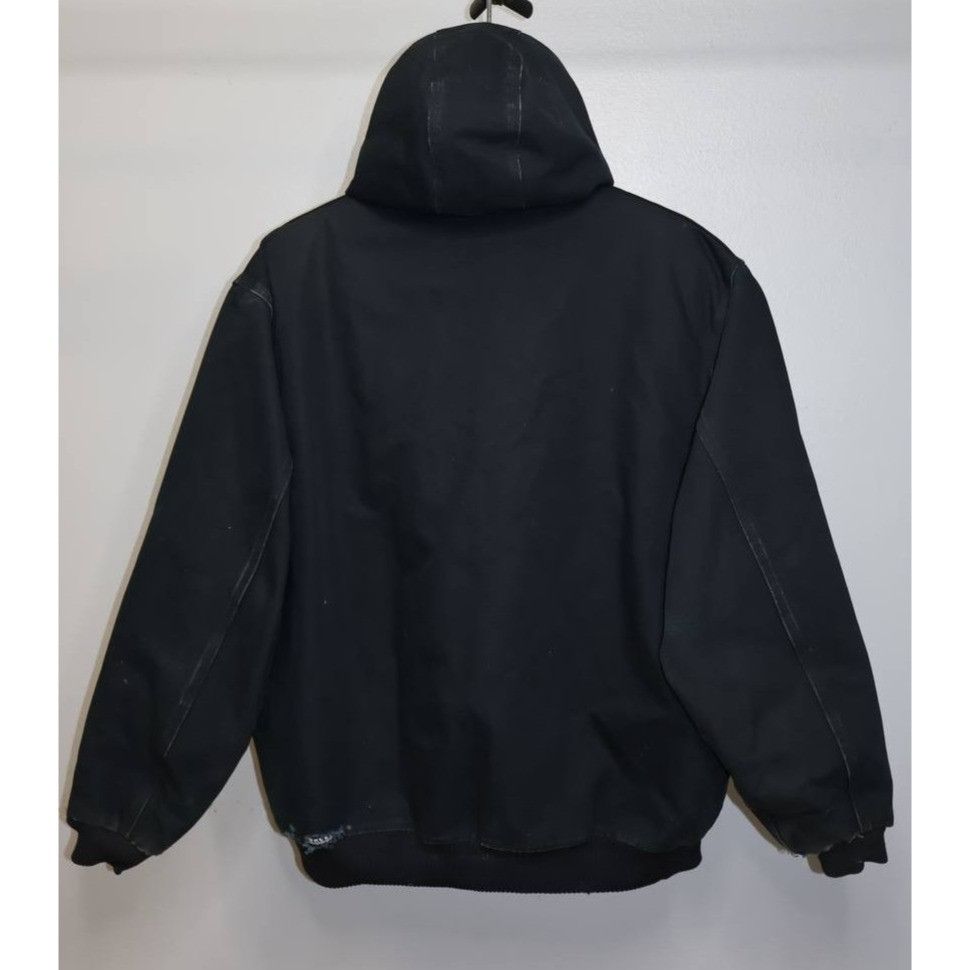 Carhartt Vintage Carhartt J130 Black Duck Quilted Flannel Lined Size US XXL / EU 58 / 5 - 4 Thumbnail