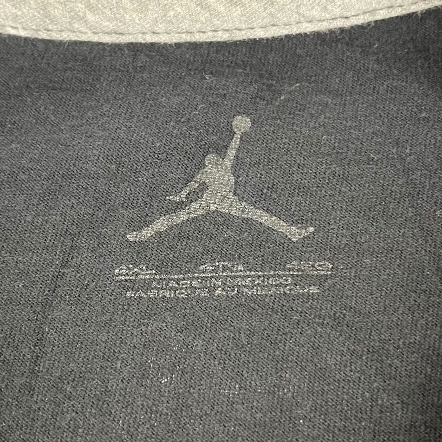 Nike Nike Air Jordan 4XL T-Shirt Men's Black 4XL Carmelo Anthony Melo New York Knicks Retro Sports Basketball Nike Air Size US XXL / EU 58 / 5 - 6 Thumbnail