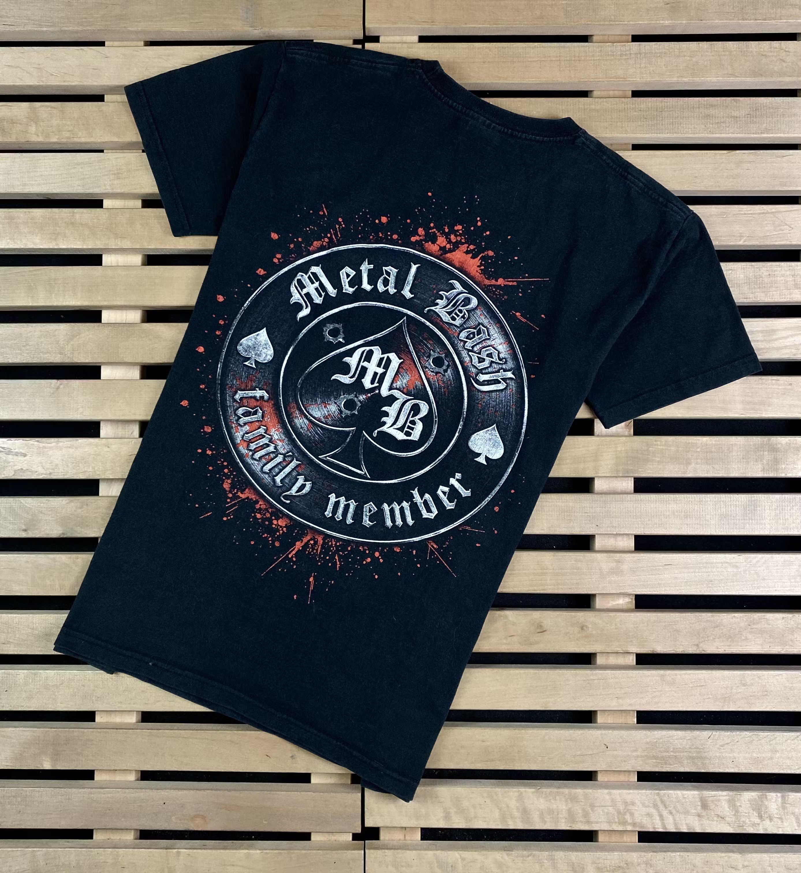 Band Tees Mens Rock T-Shirt Metal Bash Vintage Size S Size US S / EU 44-46 / 1 - 2 Thumbnail