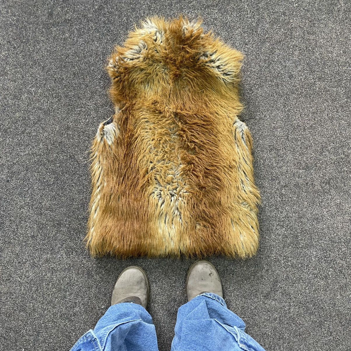 20471120 Vintage Y2K Furry Jacket Mohair Punk Opium BALENCIAGA Style Size M / US 6-8 / IT 42-44 - 6 Thumbnail