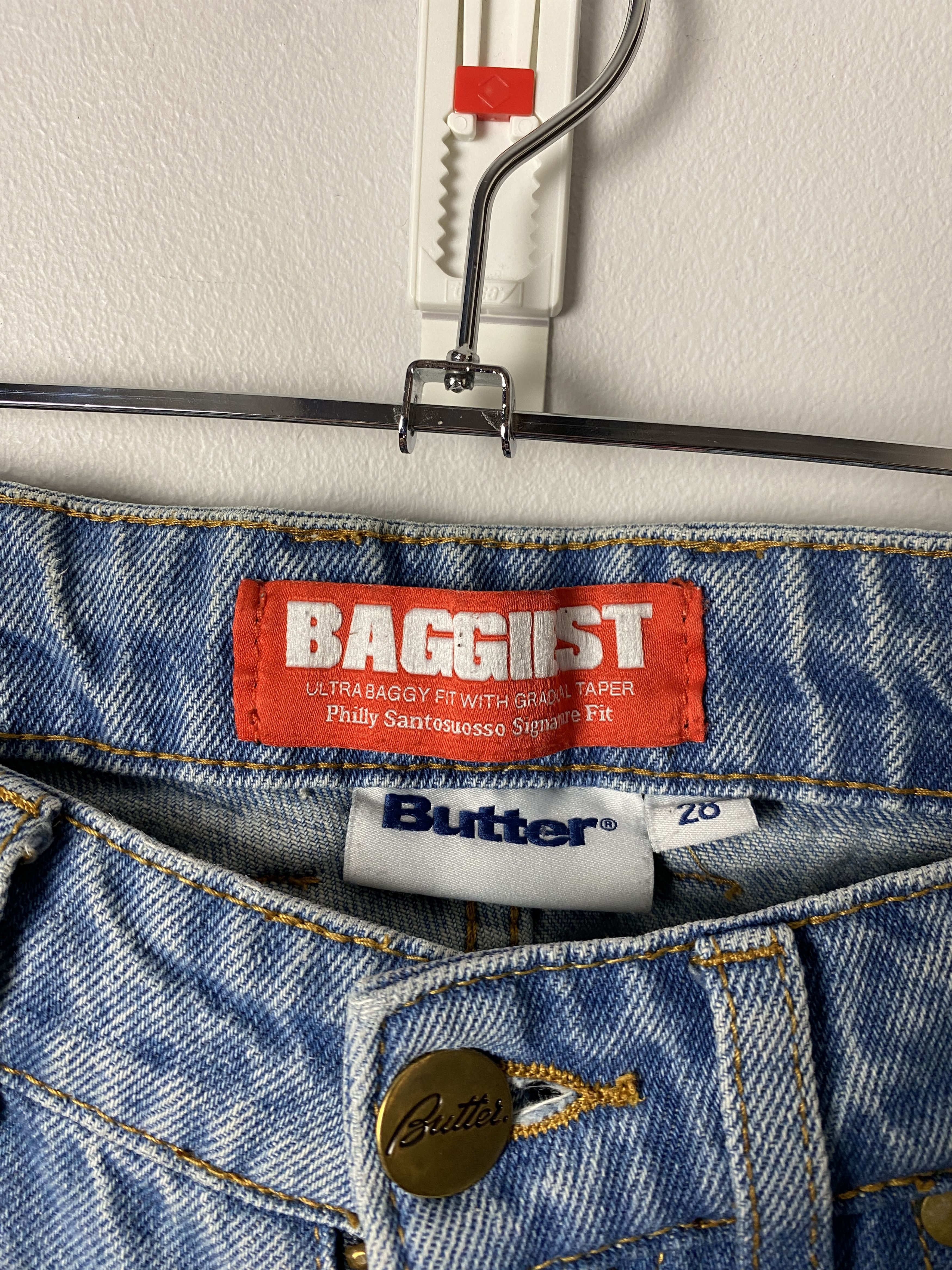 Butter Goods Butter Goods Ultra Baggy fit Baggiest denim jeans hiphop Size US 28 / EU 44 - 4 Thumbnail
