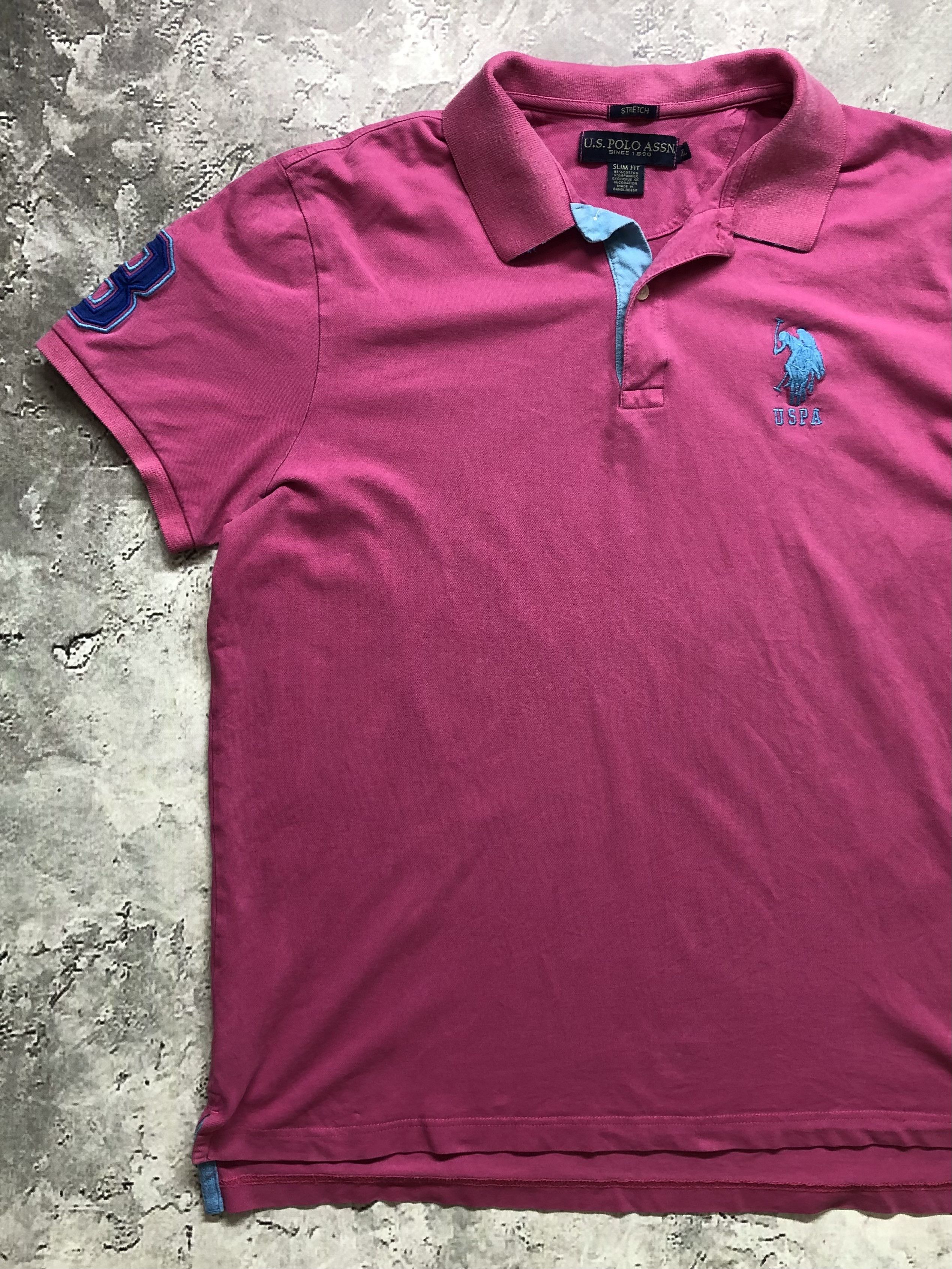 U.S. Polo Assn. Polo Ralph Lauren Vintage Polo TShirt Size US XL / EU 56 / 4 - 2 Thumbnail