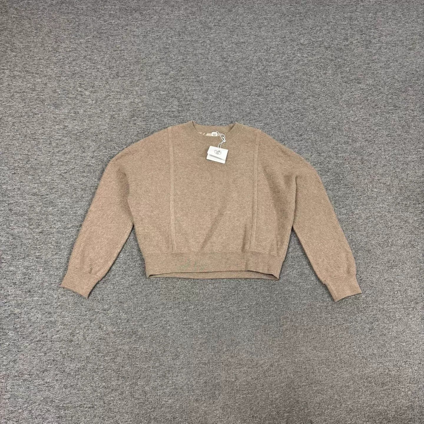 Hermes Hermes Camel Back Geo Jacquard Short Cashmere Knit Size S / US 4 / IT 40 - 1 Thumbnail