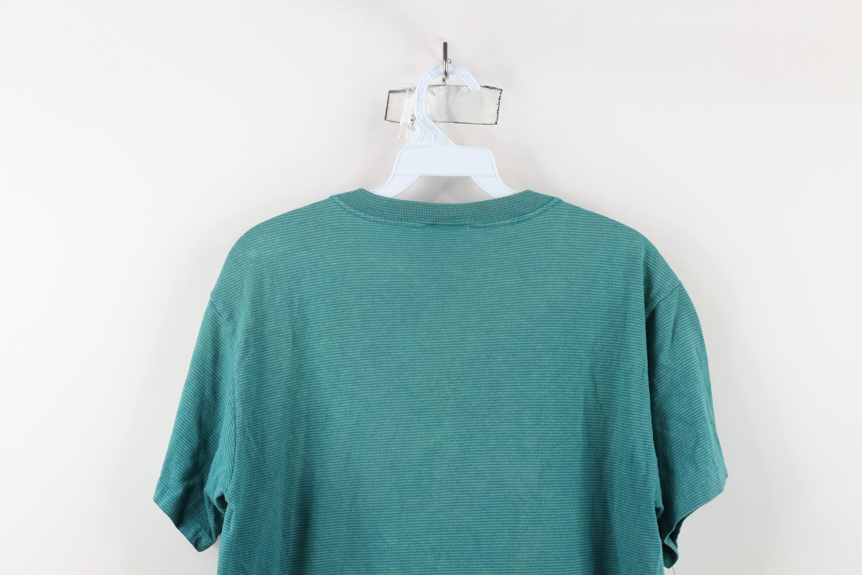 Vintage Vintage 90s Streetwear Abstract Striped Park T-Shirt USA Size US M / EU 48-50 / 2 - 13 Thumbnail