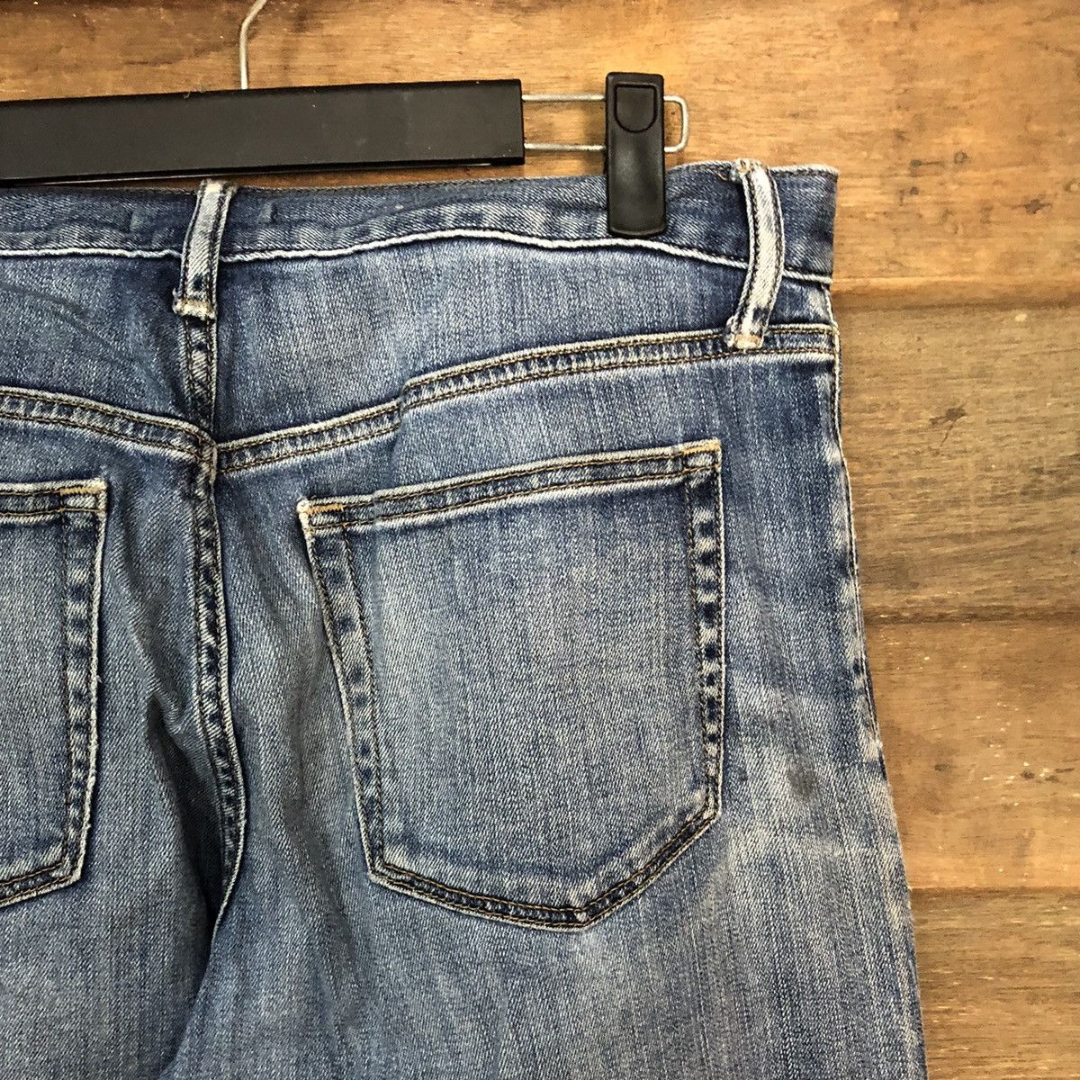 Faded Glory Uniqlo faded japan Jeans Blue Denim Pants #7310 Size US 32 / EU 48 - 15 Thumbnail