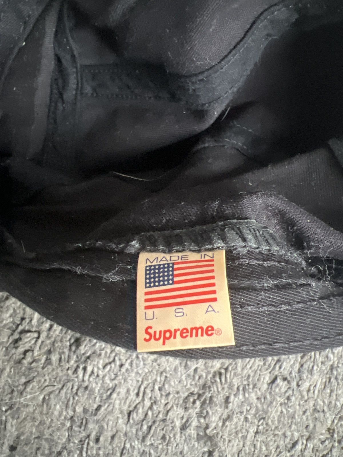 Supreme Supreme Box Logo 5 Panel Camp Hat Size ONE SIZE - 3 Thumbnail