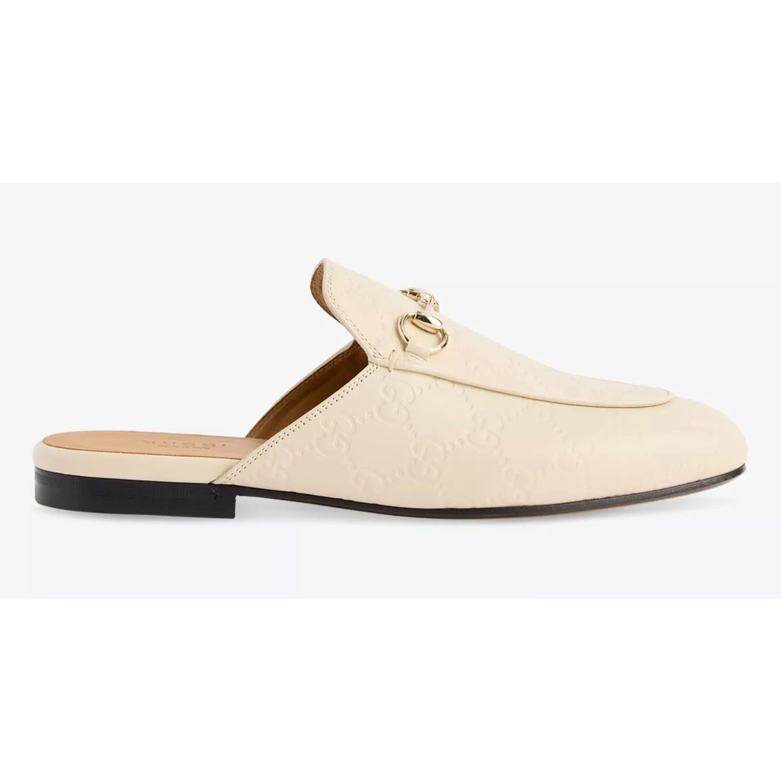 Gucci Gucci Princetown New Ivory GG Monogram Slide Loafer 36.5 Size US 6.5 / IT 36.5 - 1 Thumbnail