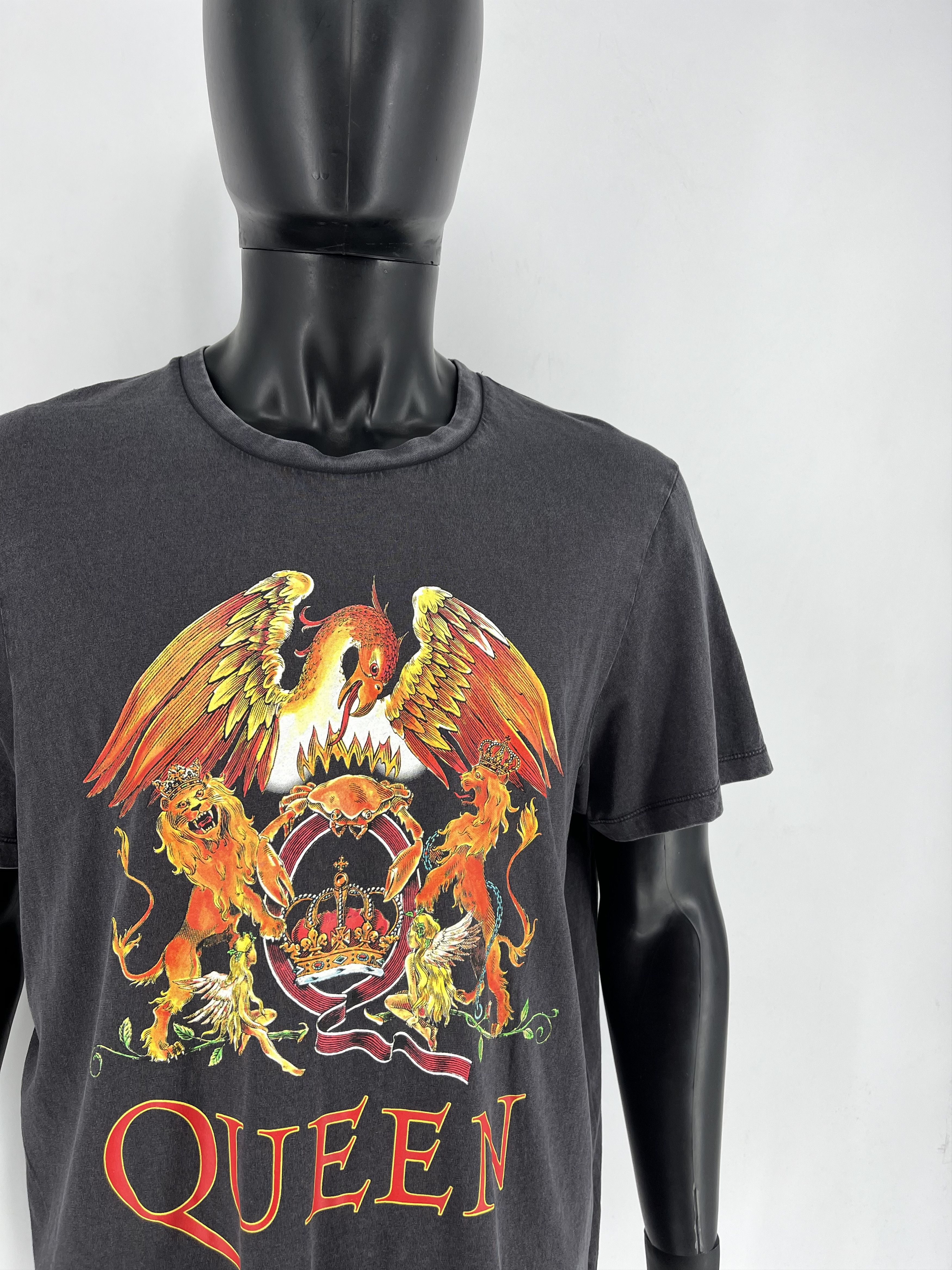 Band Tees × Vintage Mens Vintage QUEEN T Shirt Rock Band Tee Size US L / EU 52-54 / 3 - 7 Thumbnail