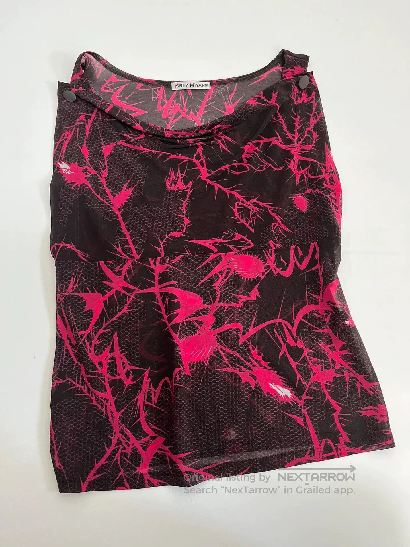 Issey Miyake Issey Miyake Thorn Line Top. Size M / US 6-8 / IT 42-44 - 7 Thumbnail