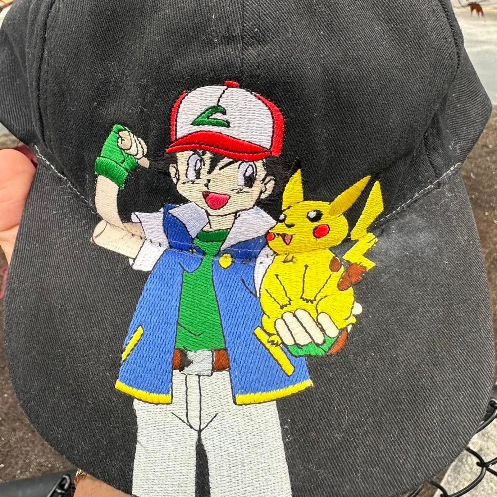 Pokemon × Vintage Vintage Pokemon Ask & Pikachu Hat Size ONE SIZE - 2 Thumbnail