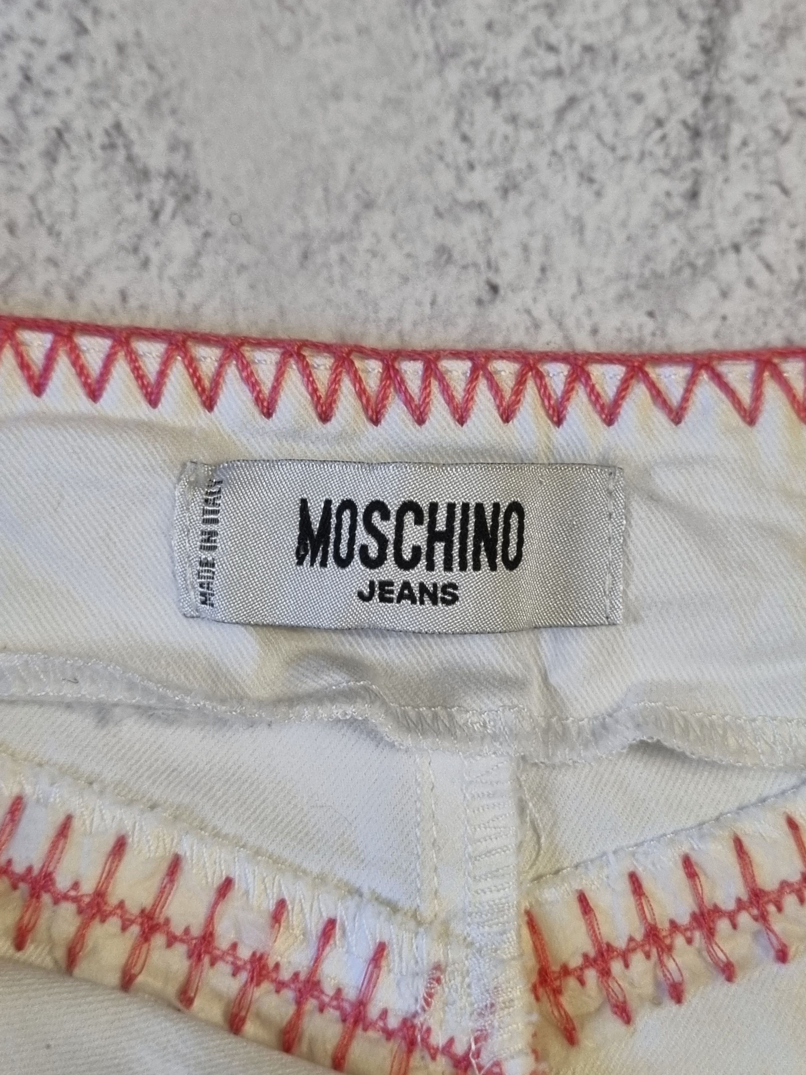 Moschino × Vintage Vintage Moschino Jeans Y2K Midi Skirt Size 30" / US 8 / IT 44 - 9 Thumbnail