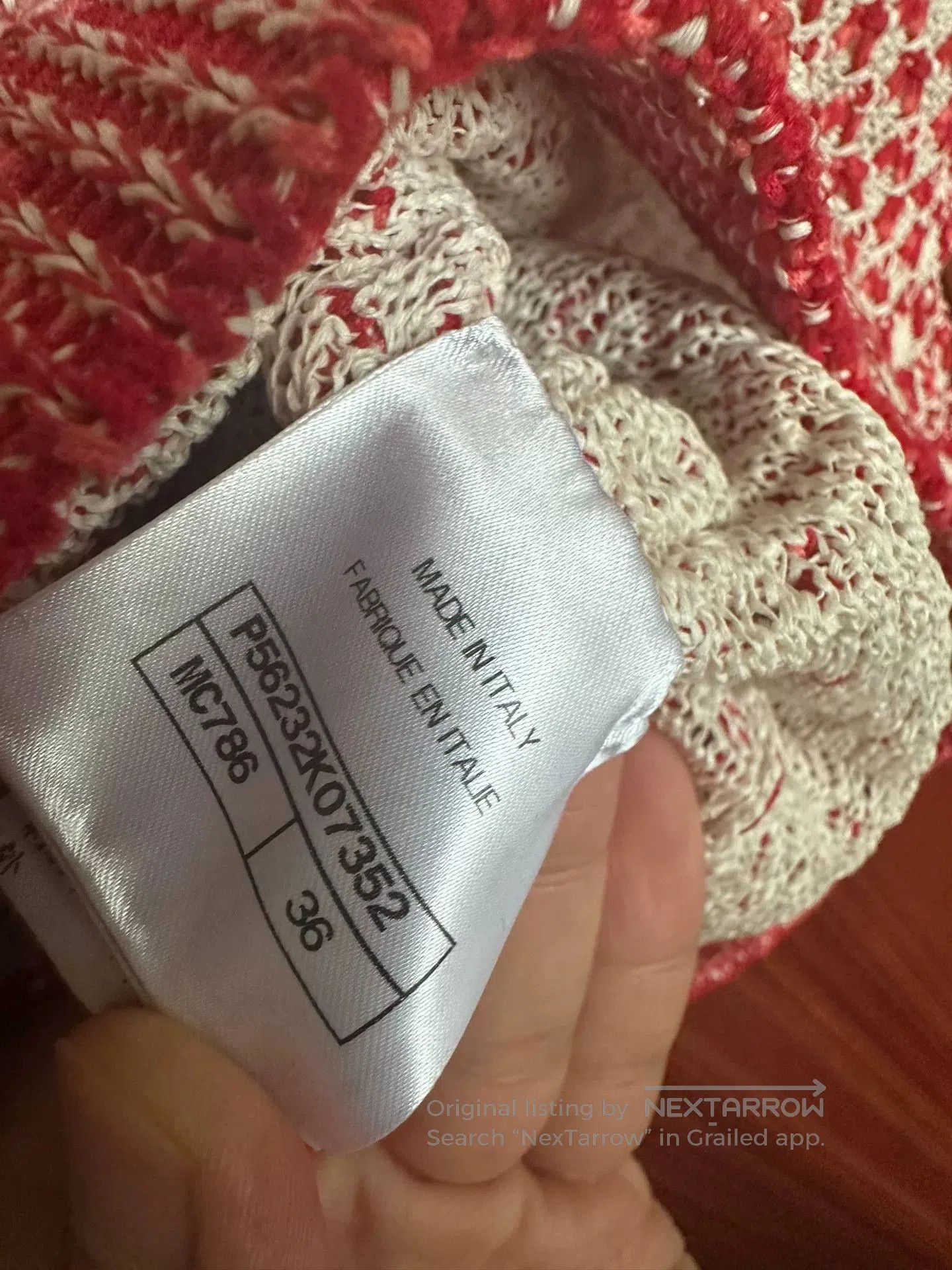 Chanel Chanel Red White Top Pants Set 36. Size XS / US 0-2 / IT 36-38 - 6 Thumbnail