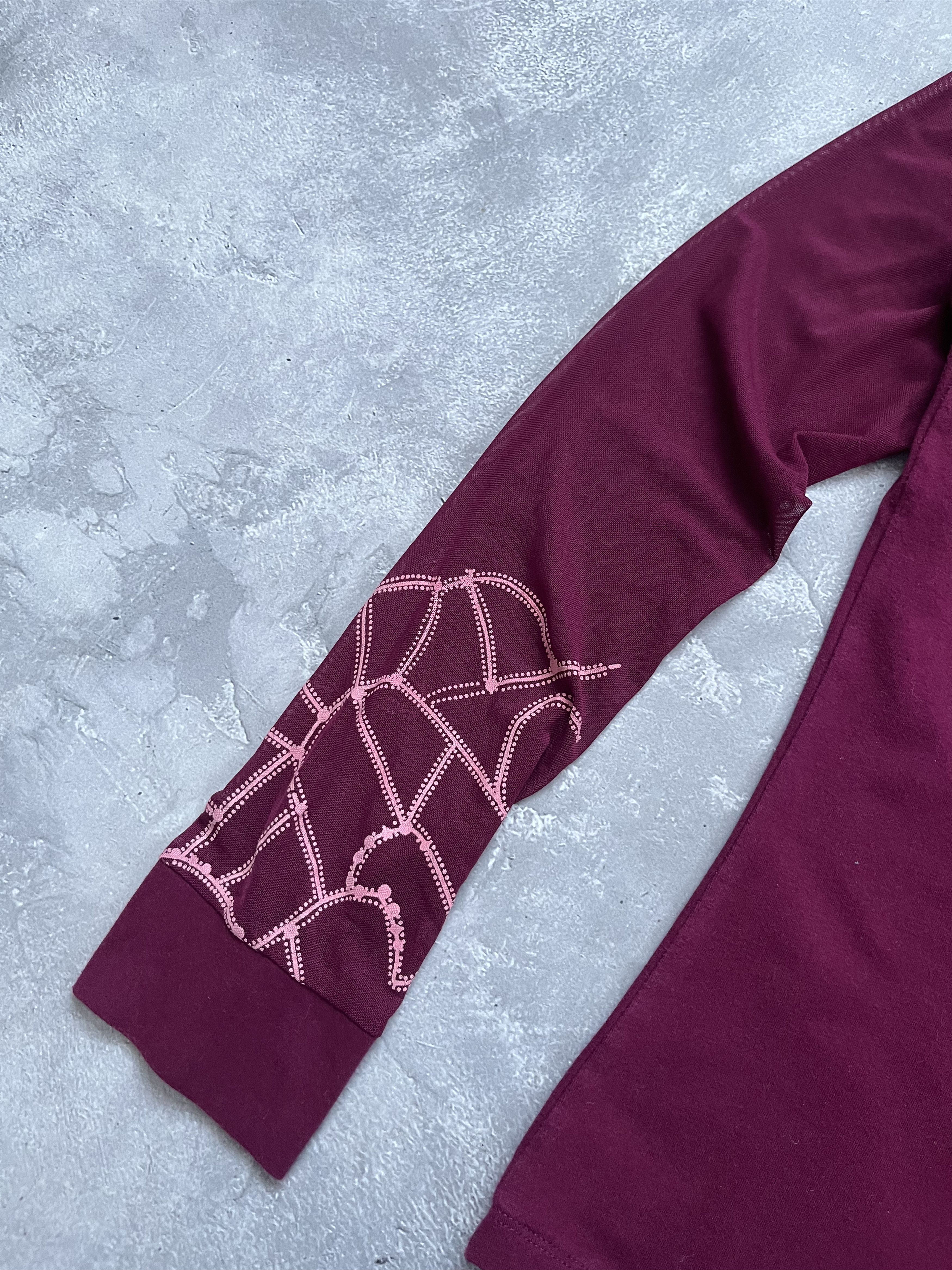 Cop Copine Cop Copine Y2K Turtleneck Long Sleeve Top XL Embroidered Size XL / US 12-14 / IT 48-50 - 2 Thumbnail
