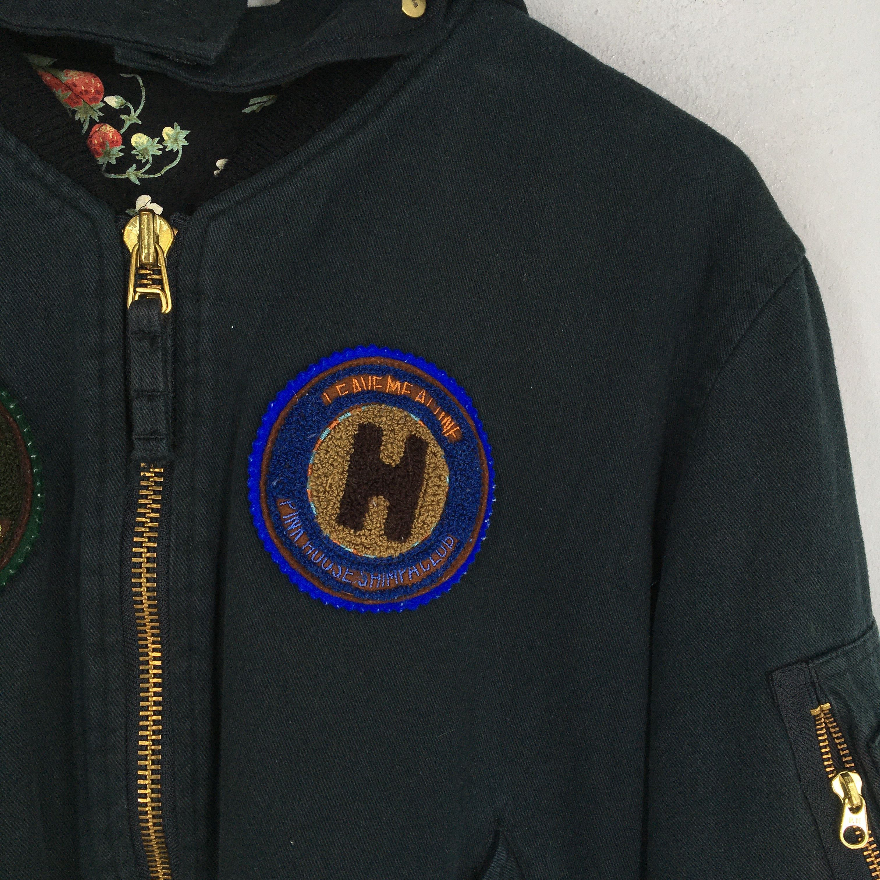Japanese Brand Vintage Pink House Japan Bomber Jacket Large Size US L / EU 52-54 / 3 - 4 Thumbnail