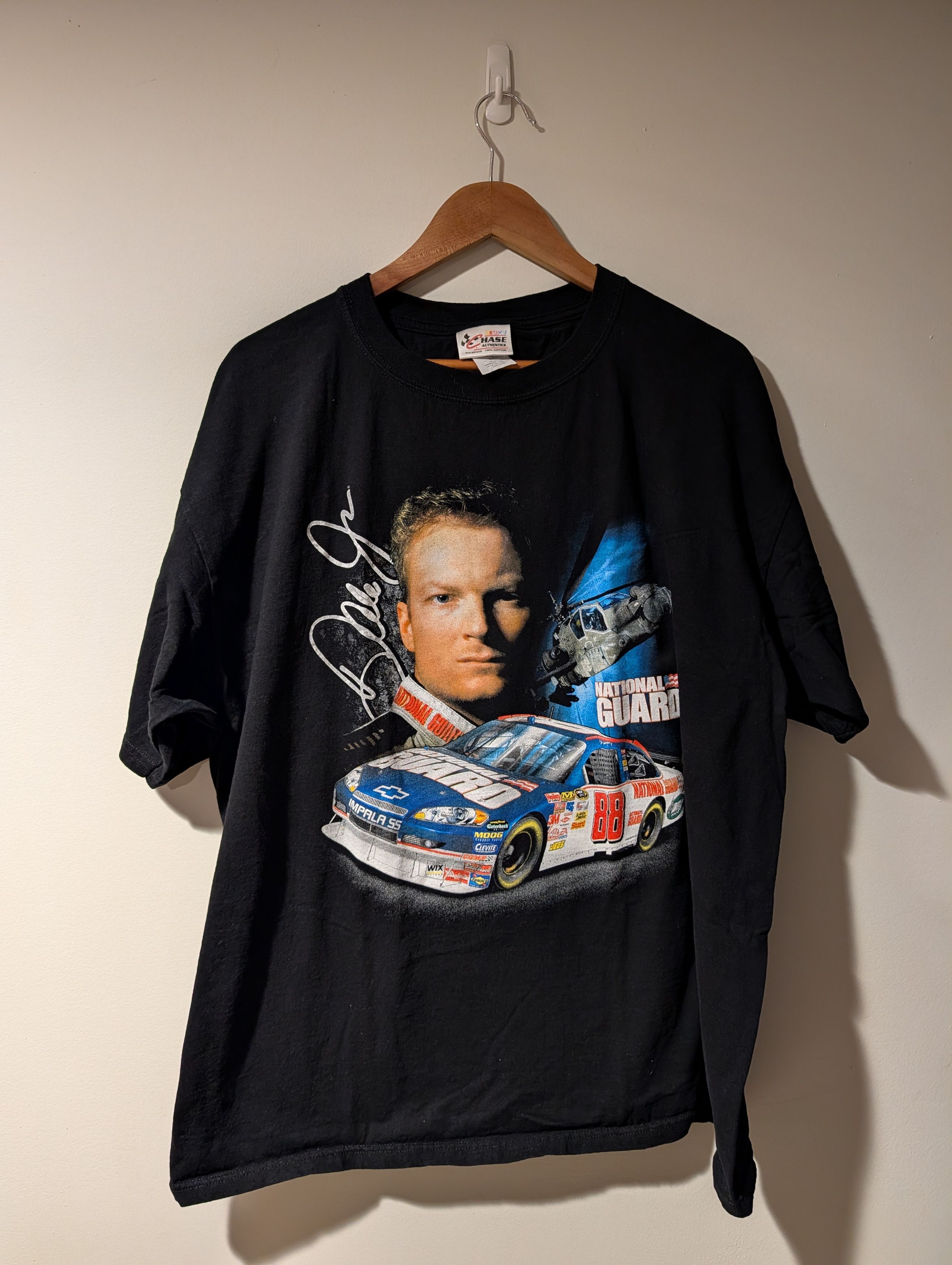 NASCAR Vintage 2008 National Guard Dale Earnhardt Racing T-Shirt Size US XXL / EU 58 / 5 - 1 Thumbnail