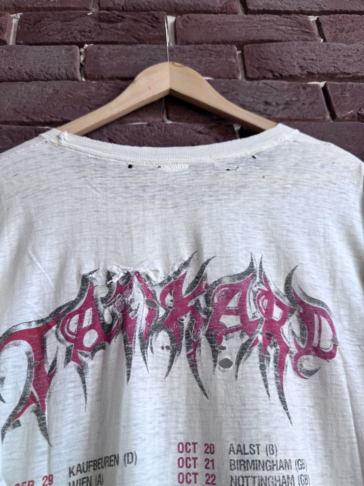 Band Tees Rare Tankard 1990 The Meaning Life Metal Vintage Band Shirt Size US L / EU 52-54 / 3 - 10 Thumbnail