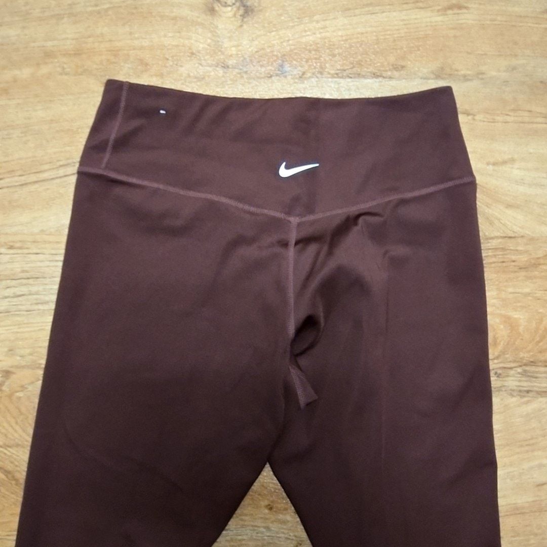 Nike Nike Dri-FIT Womens Leggings Brown Gym Activewear Pants M Size 25" / US 0 / IT 36 - 2 Thumbnail
