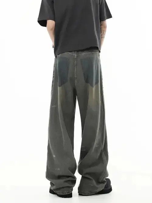 Japanese Brand × Jean Distressed Stack Denim Jeans Size US 30 / EU 46 - 2 Thumbnail