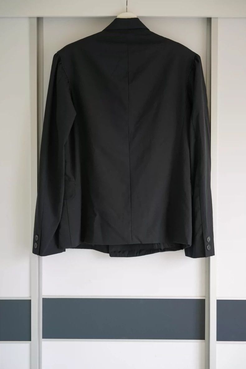 Yohji Yamamoto Yohji Yamamoto size l 91ss Naples Waterfall Sleeve Suit 250 Size 38R - 2 Thumbnail