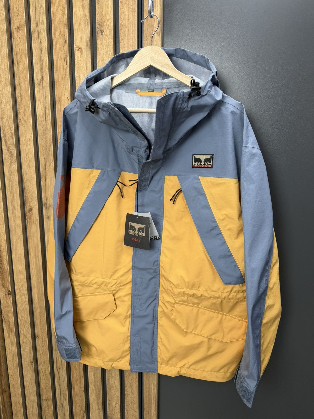 Napapijri Napapijri x Obey Eposh Shell Jacket Men’s Size L Size US L / EU 52-54 / 3 - 8 Thumbnail