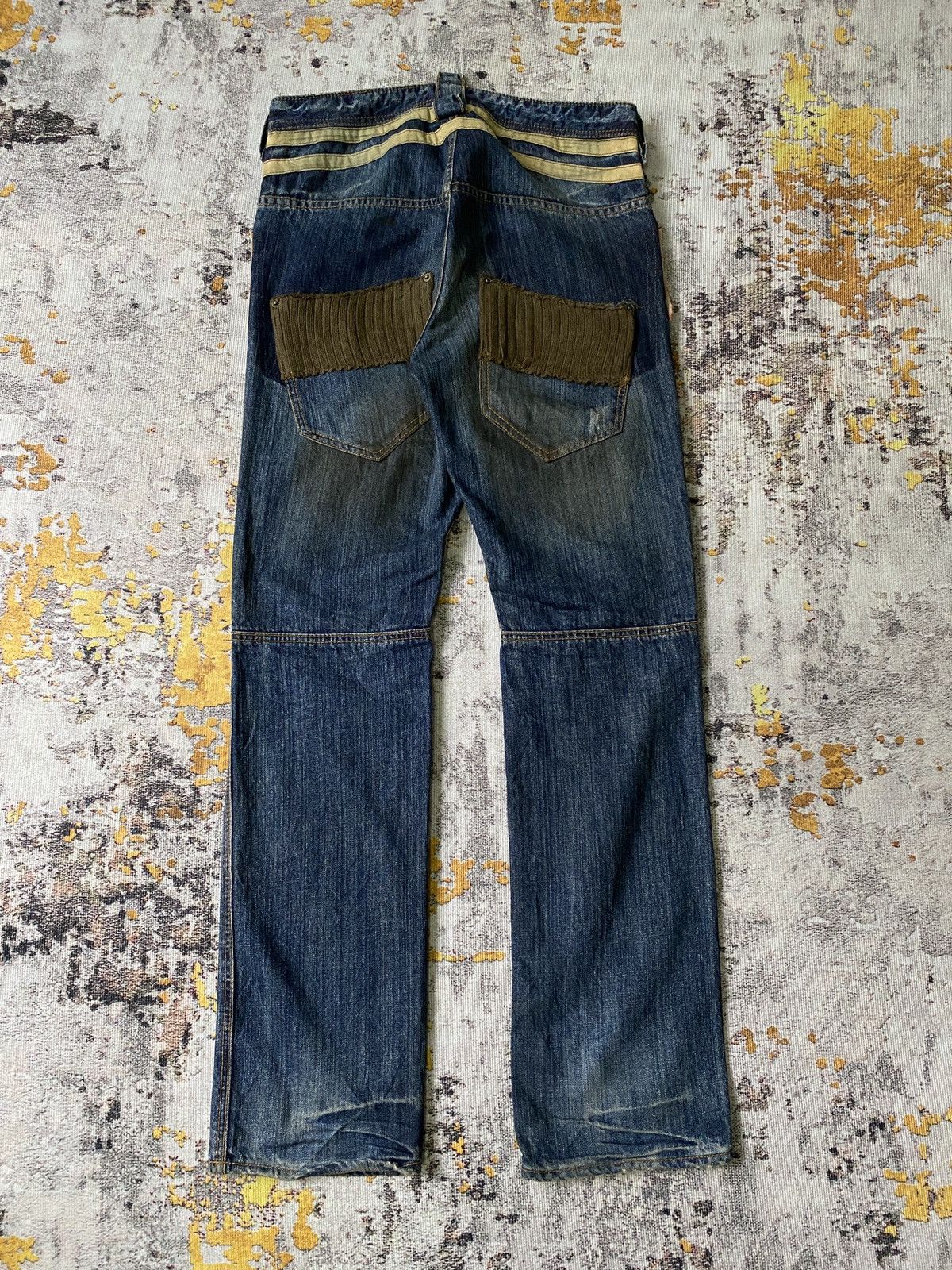 Japanese Brand PPFM Japan Distressed Denim Size US 31 - 2 Thumbnail