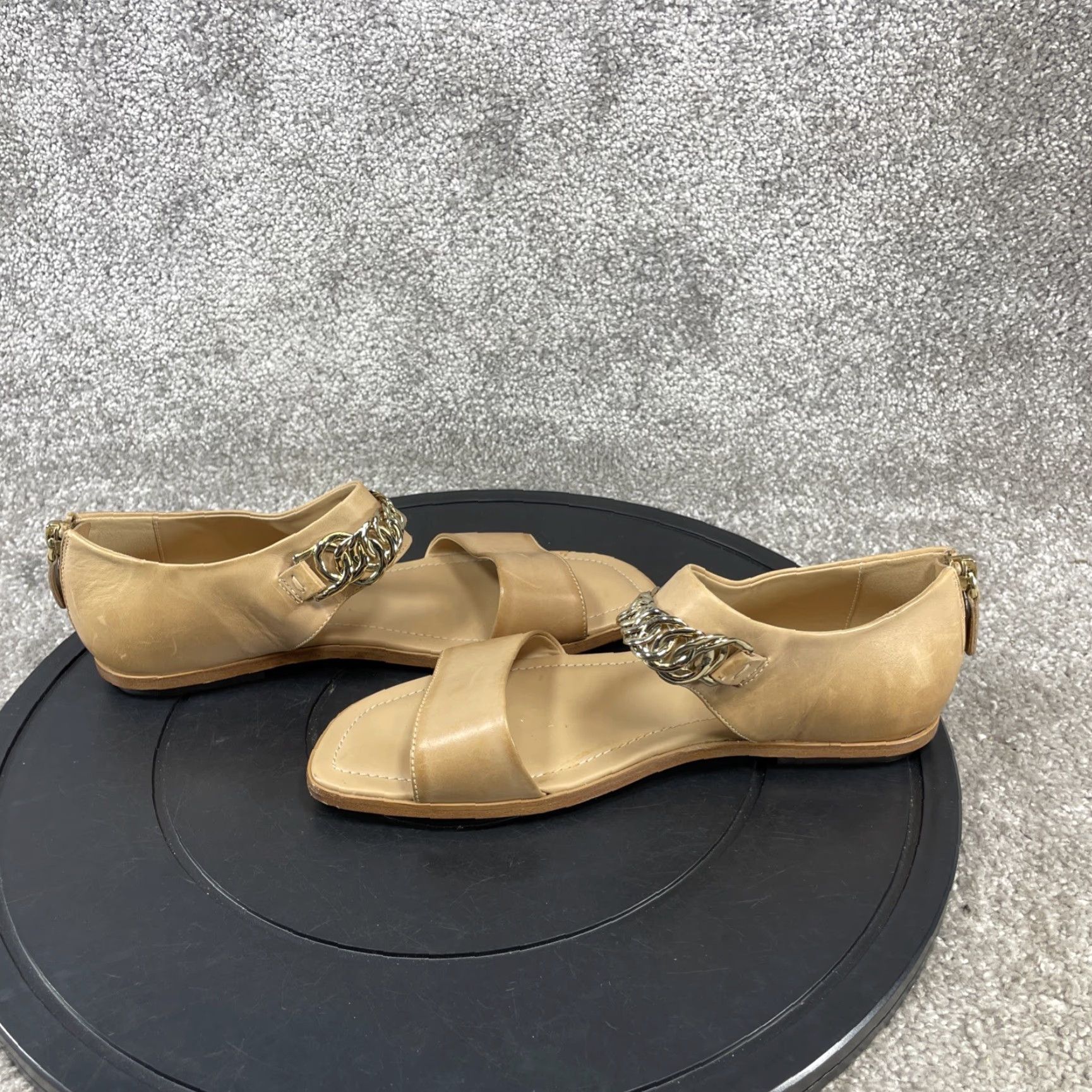 Vintage Vintage Tod's Women’s Leather Sandals Flat Size 38 EU 7.5 US Brown Casual Outdoor Size US 6 / IT 36 - 7 Thumbnail