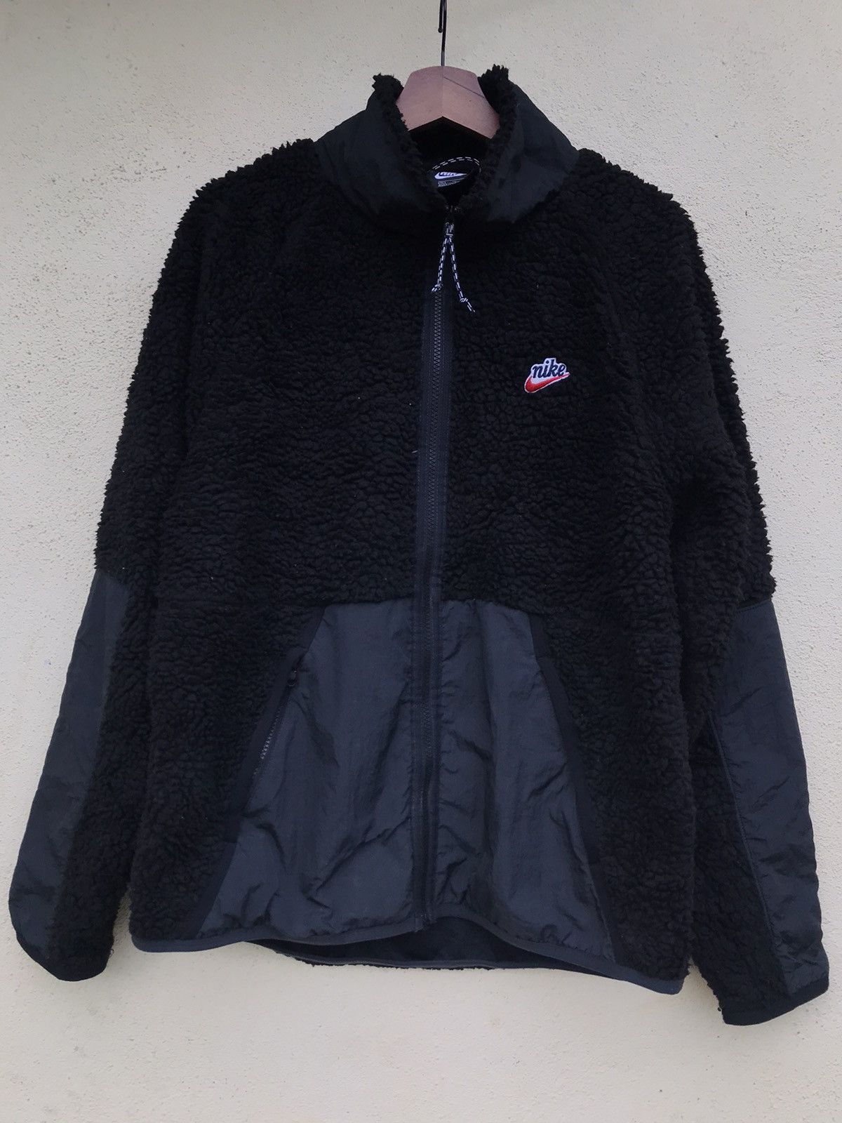 image of Nike Fleece Jacket in Black, Men's (Size Medium)