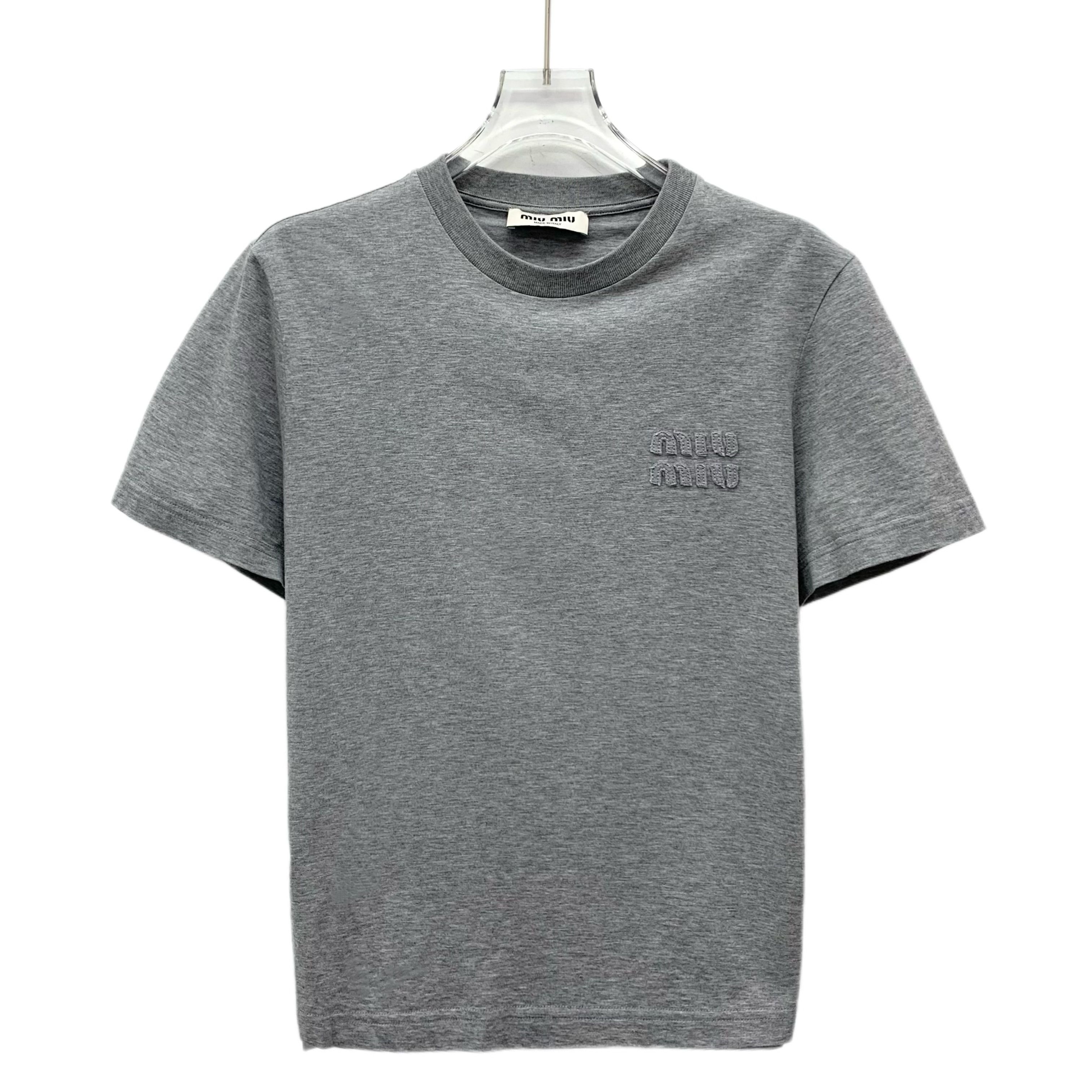 Miu Miu Miu Miu Vintage Logo Short Sleeve T-Shirt | Grailed