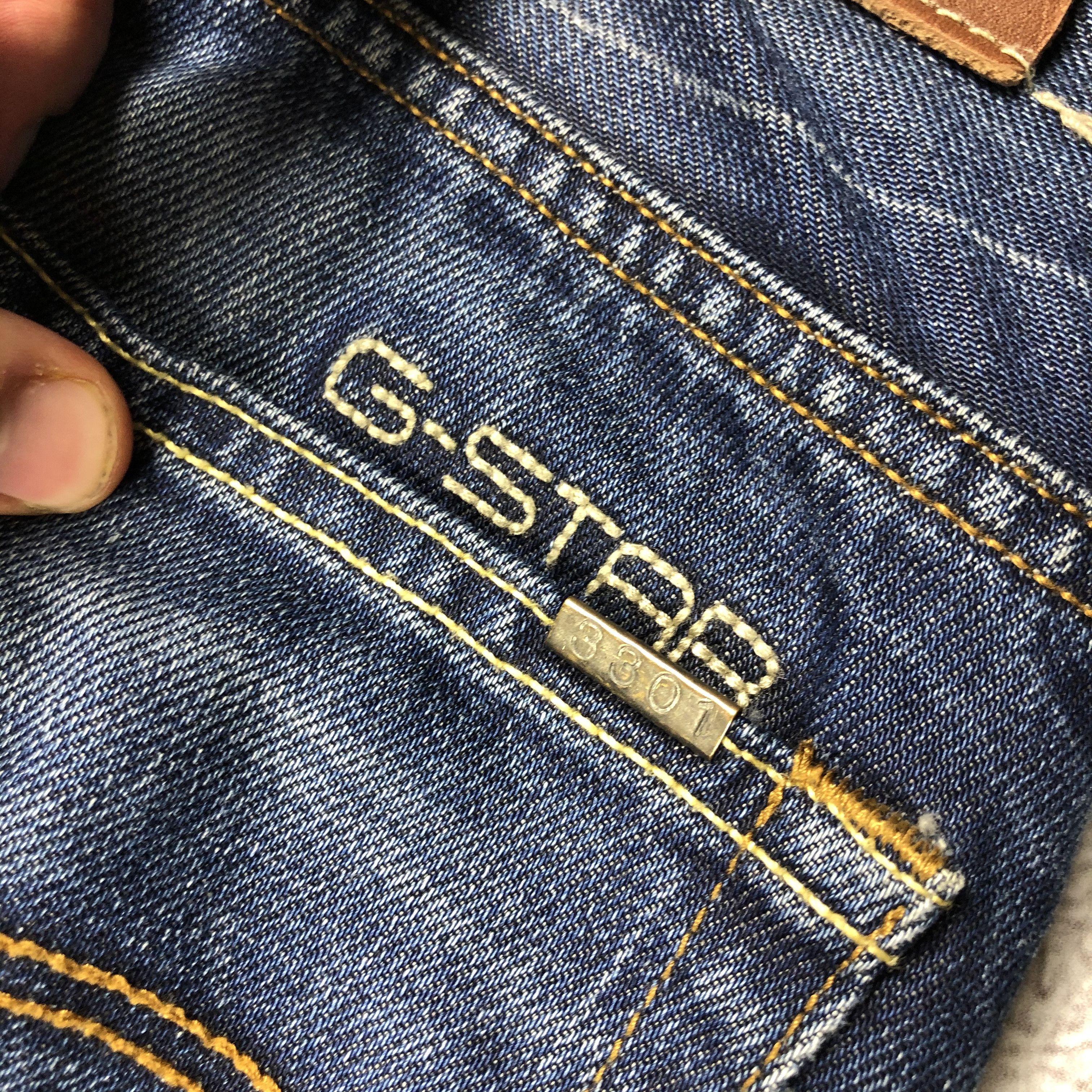 G-Star Vintage G-Star Raw Low Tapered Jeans Pants Size US 30 / EU 46 - 12 Thumbnail
