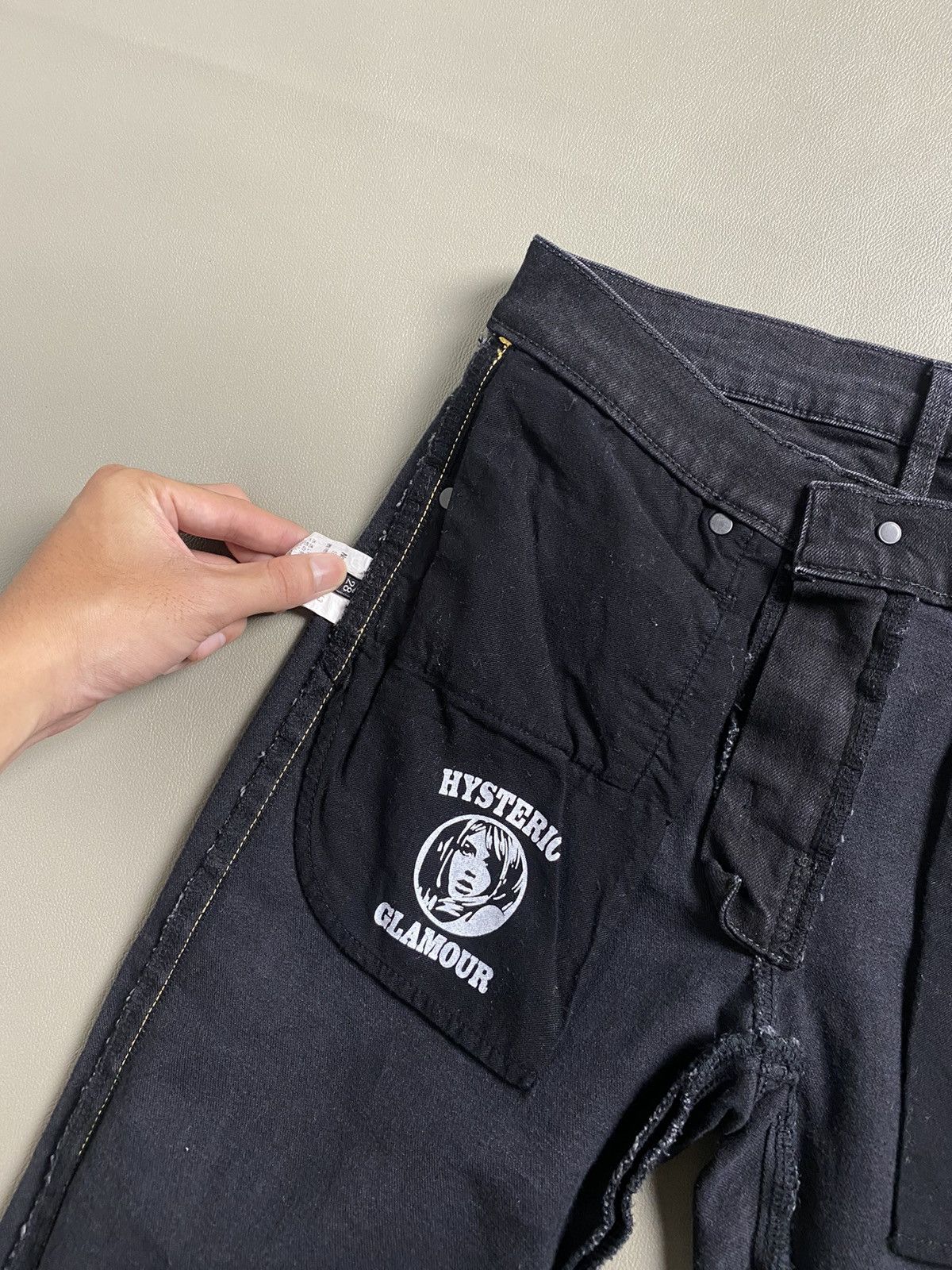 Hysteric Glamour × If Six Was Nine × Japanese Brand Hysteric Glamour Distressed Skinny Jeans Size US 28 / EU 44 - 4 Thumbnail