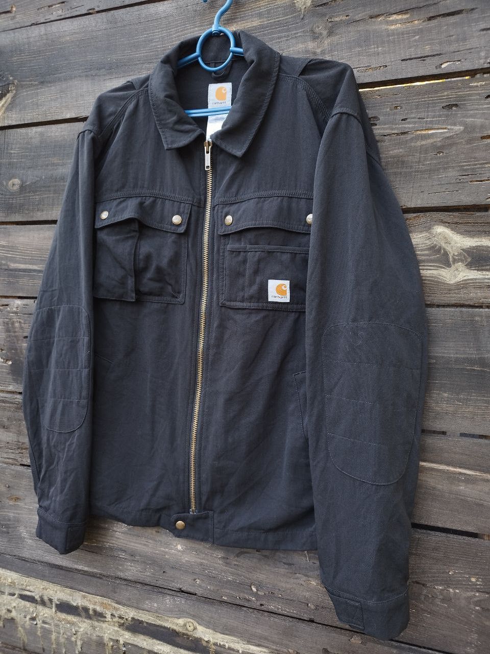 Carhartt Y2K Carhartt Black Light Nylon Jacket Large Streetwear Size US L / EU 52-54 / 3 - 6 Thumbnail