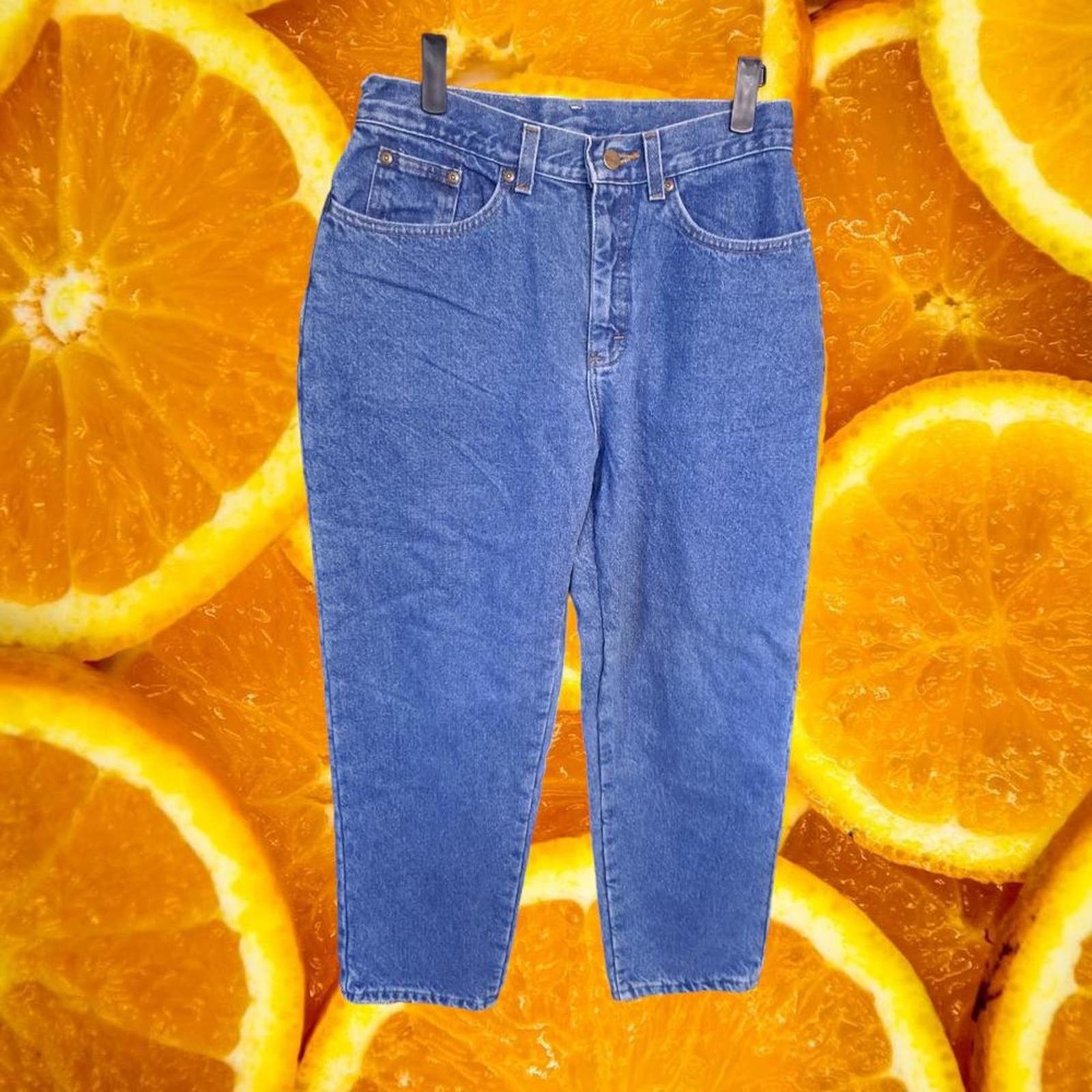 L.L. Bean LL Bean‎ Fleece Lined Relaxed Fit Jeans Size 10P Size 32" / US 10 / IT 46 - 6 Thumbnail