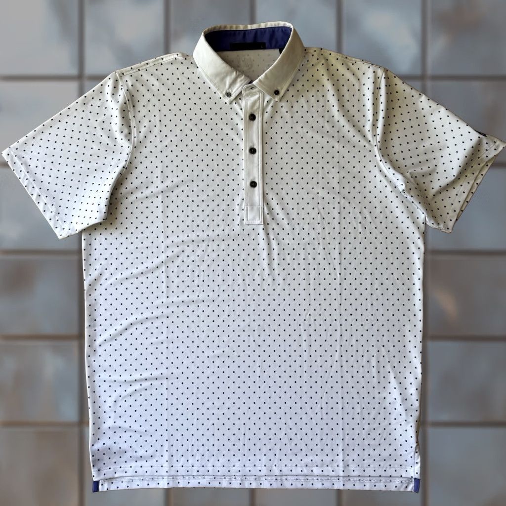 Vintage Greyson Polo Shirt L White Summer Lightweight Golf Tennis Sportswear New York Size US L / EU 52-54 / 3 - 1 Thumbnail