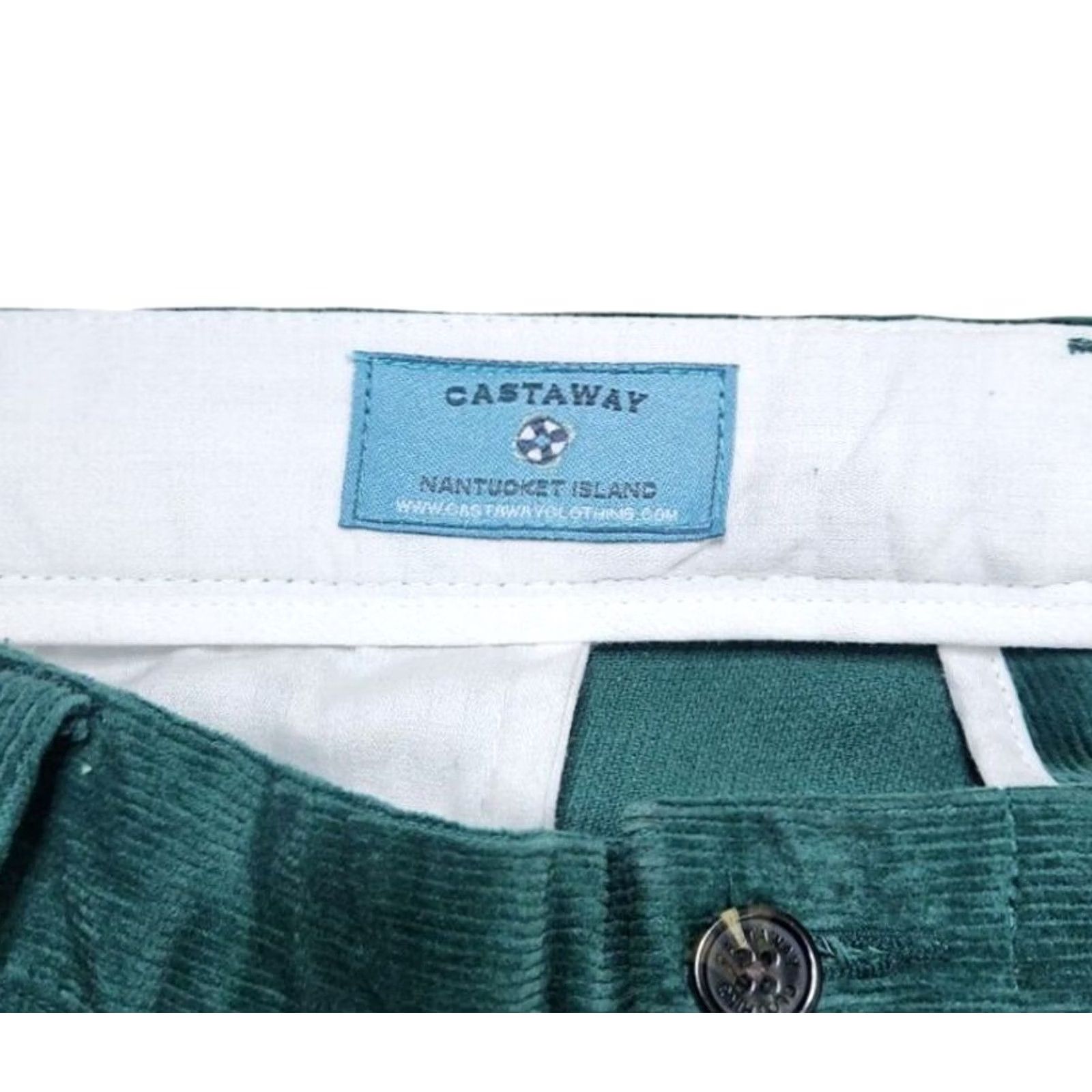 Vintage Castaway Pants Nantucket Sz 40 Christmas Green Corduroy Beachcomber Santa Size US 40 / EU 56 - 6 Thumbnail