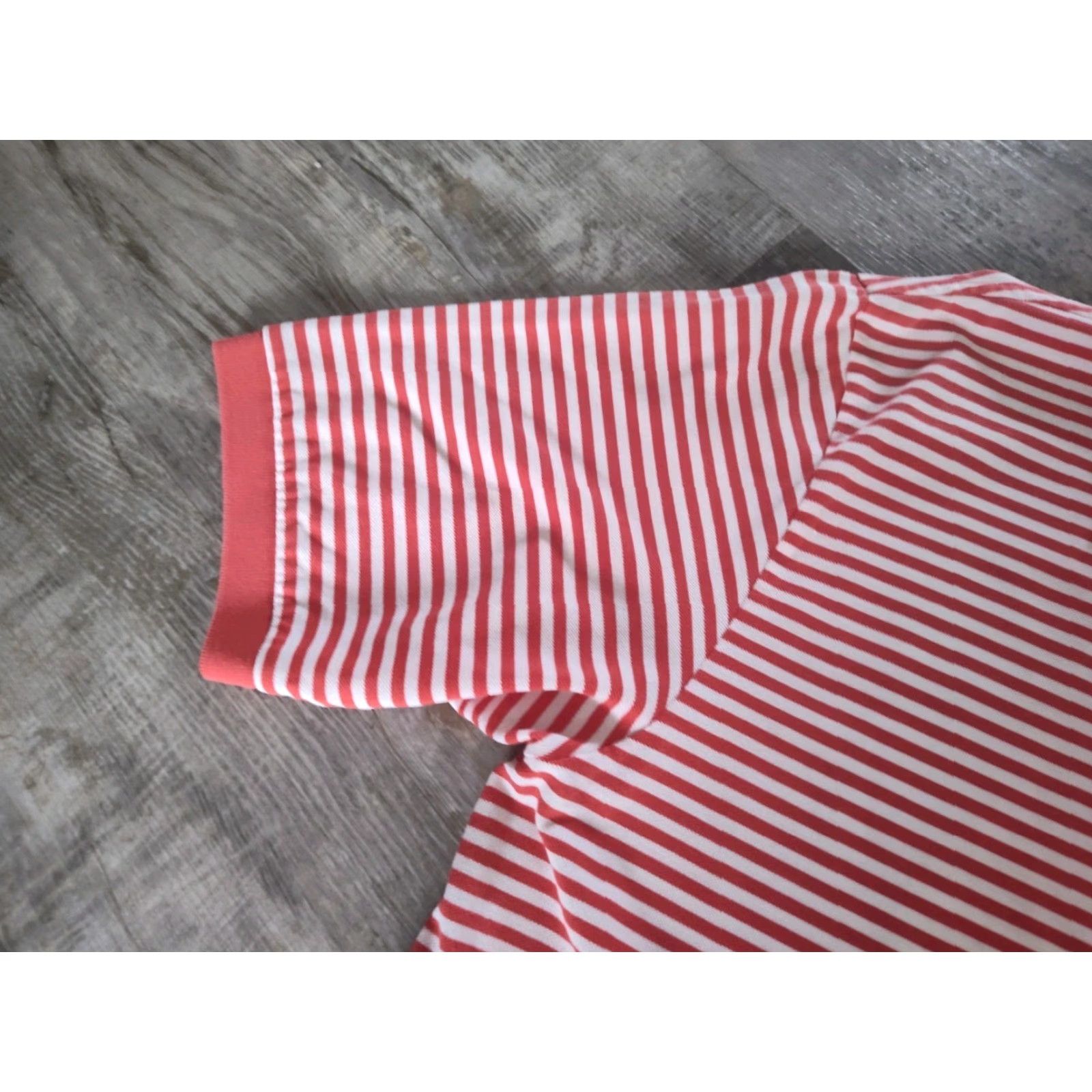 Ralph Lauren Ralph Lauren Polo Golf Shirt Mens Large Pink Striped Classic Logo Bellerive Country Club 90s Preppy Size US L / EU 52-54 / 3 - 6 Thumbnail