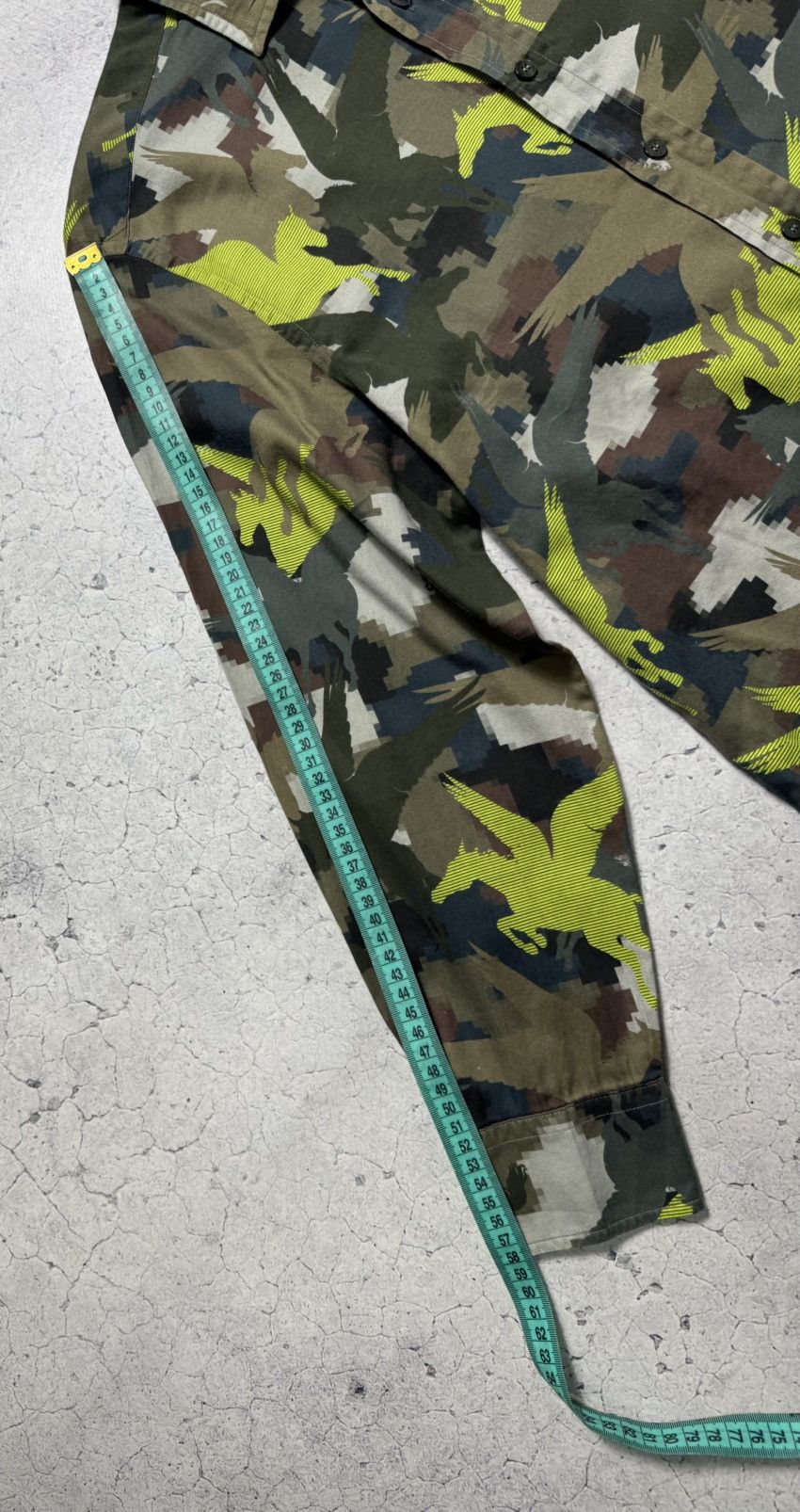 Etro Etro Milano Button Up Camo Shirt Luxury Size US S / EU 44-46 / 1 - 5 Thumbnail