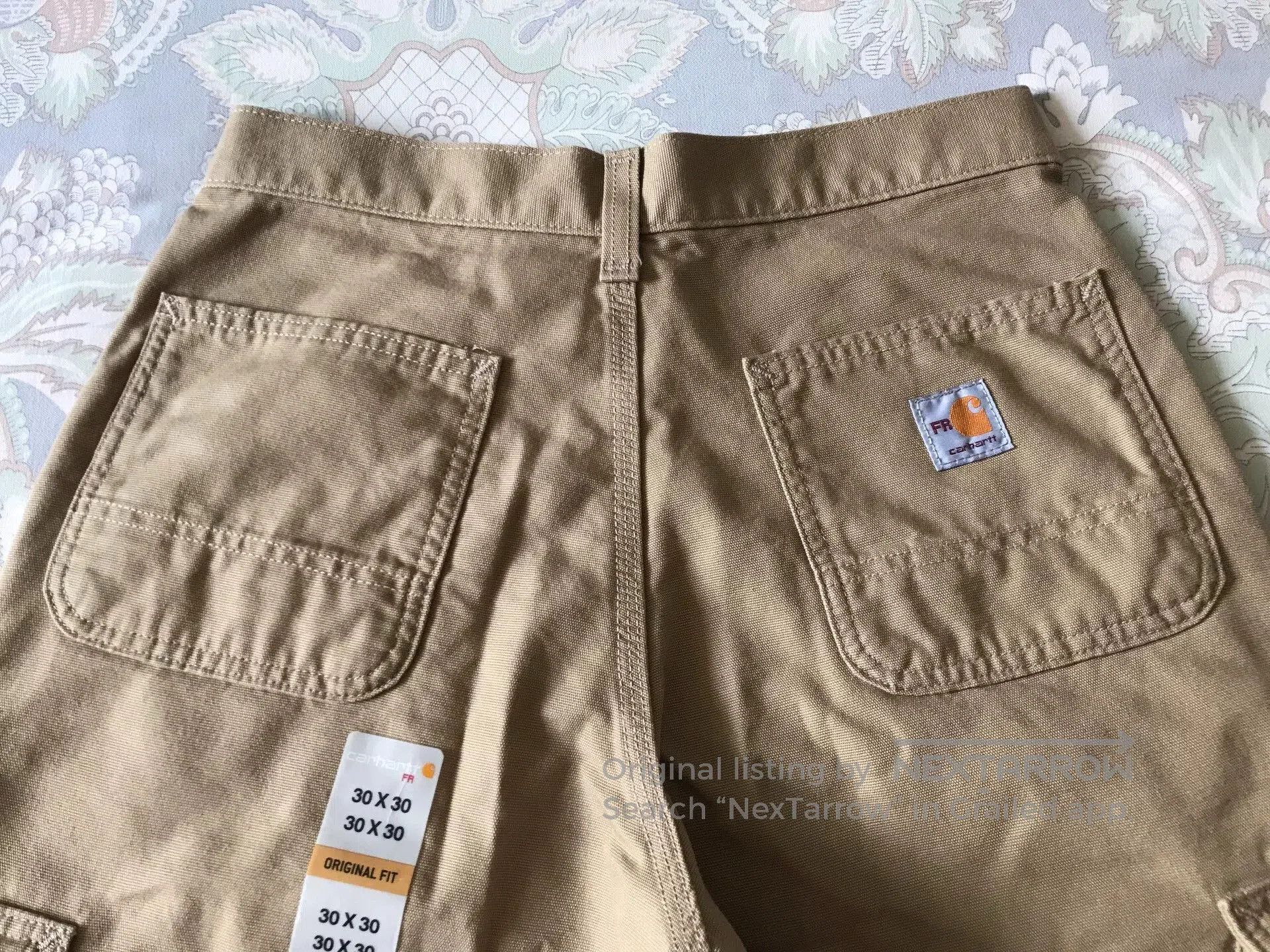 Carhartt Carhartt FRB240 Cargo Work Pants. Size US 30 / EU 46 - 5 Thumbnail