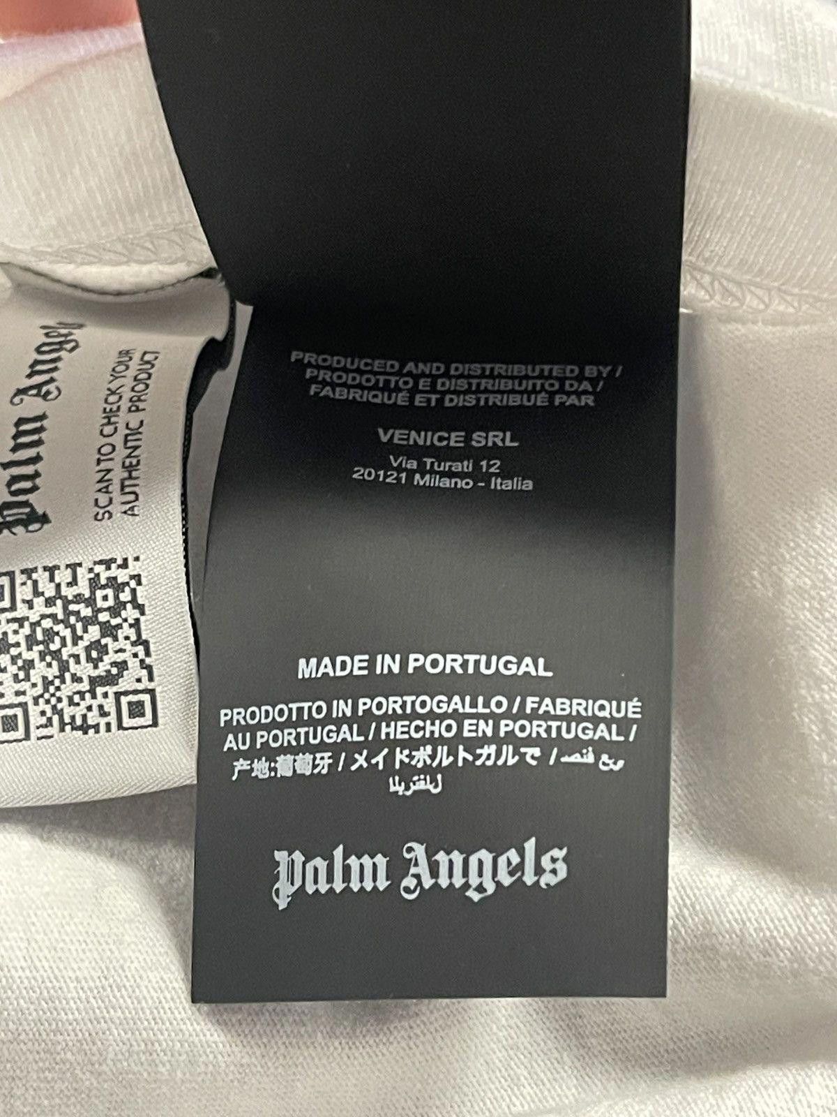Palm Angels Size M - Palm Angels Purple Spray Paint Tee Size US M / EU 48-50 / 2 - 9 Thumbnail