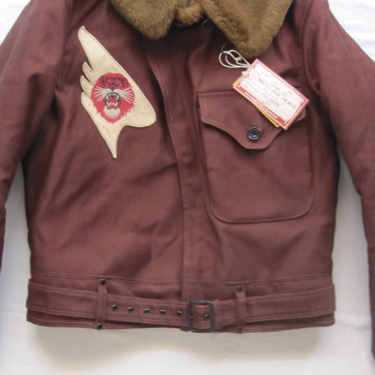 Freewheelers “WIND MASTER” WINTER FLYING JACKET 38 Size US M / EU 48-50 / 2 - 6 Thumbnail