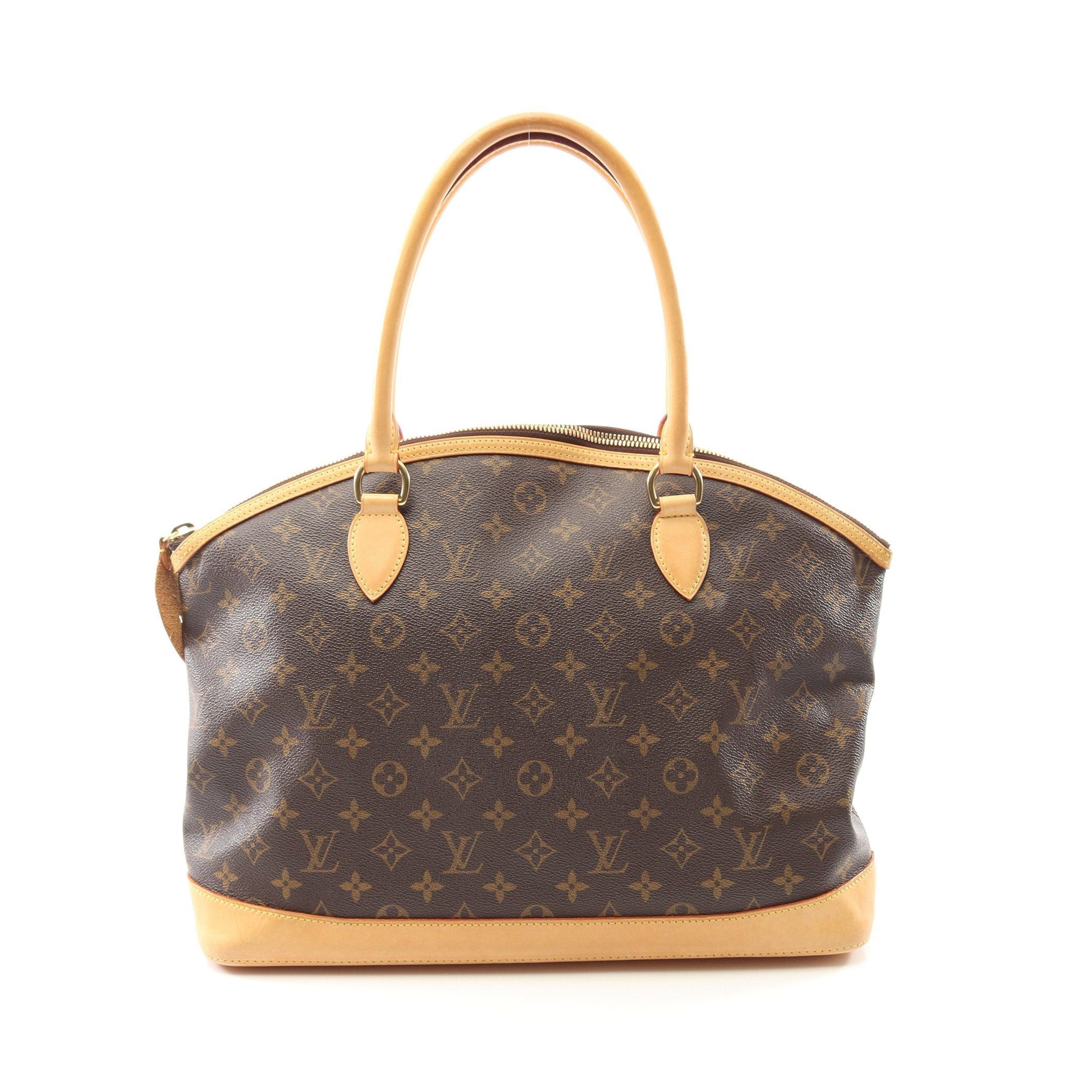 Louis Vuitton Louis Vuitton Lockit Horizontal Monogram Handbag Tote Bag Leather Brown Size ONE SIZE - 1 Thumbnail