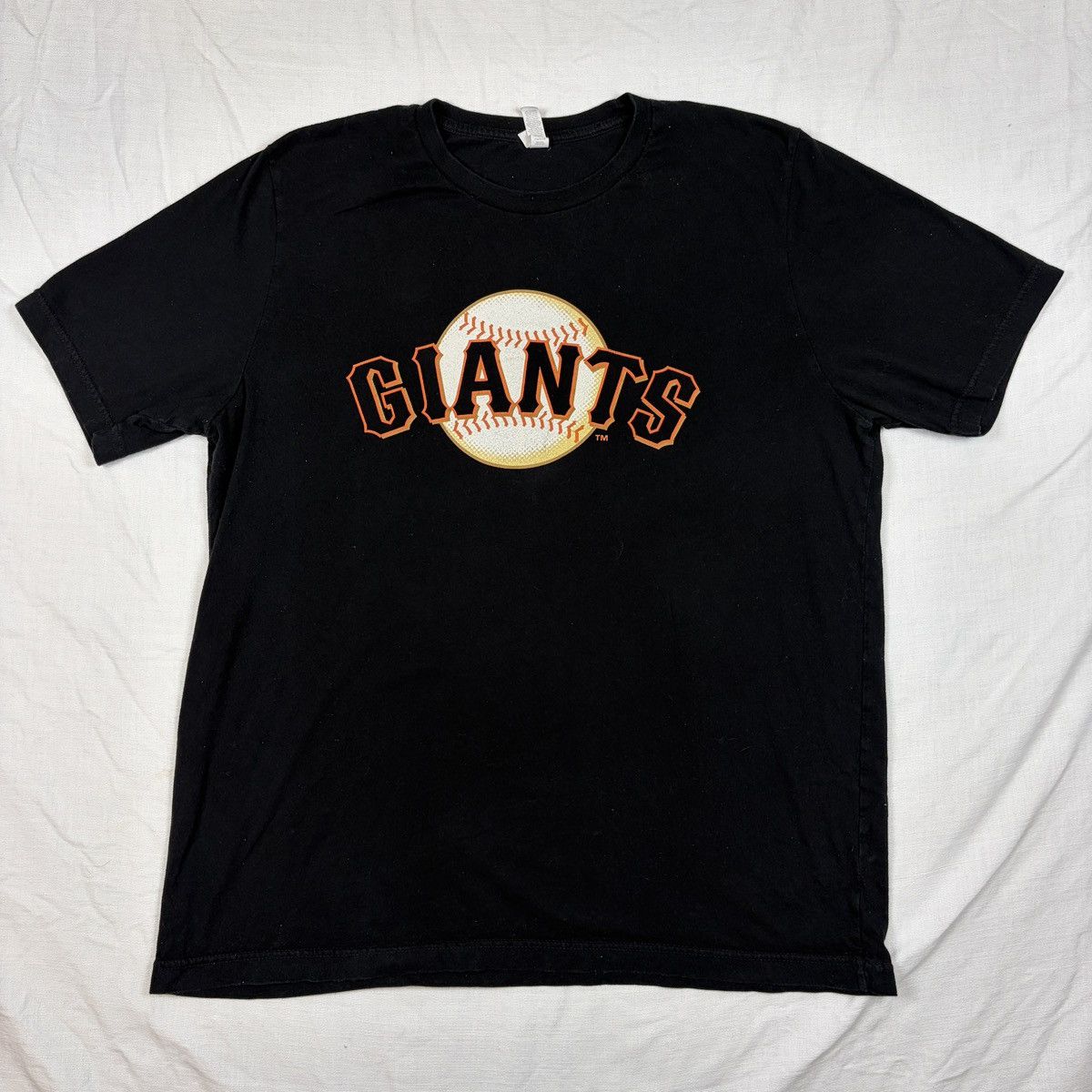Canvas San Francisco giants black tshirt Size US XL / EU 56 / 4 - 1 Thumbnail