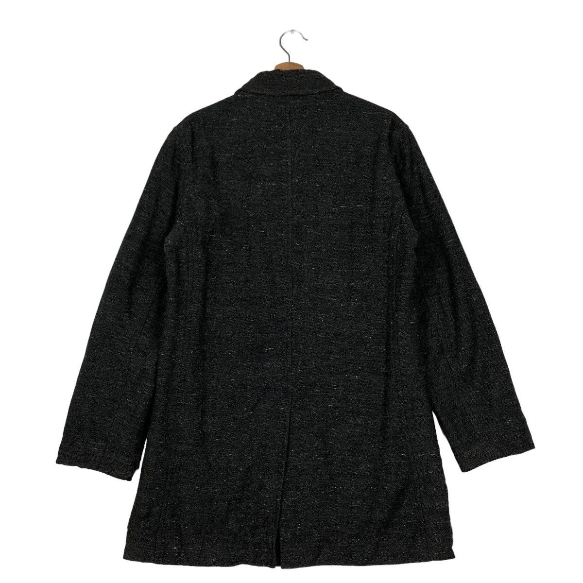 PPFM 🔥Vtg Wool Long Jacket Herringbone PPFM Japan Made Size US M / EU 48-50 / 2 - 8 Thumbnail